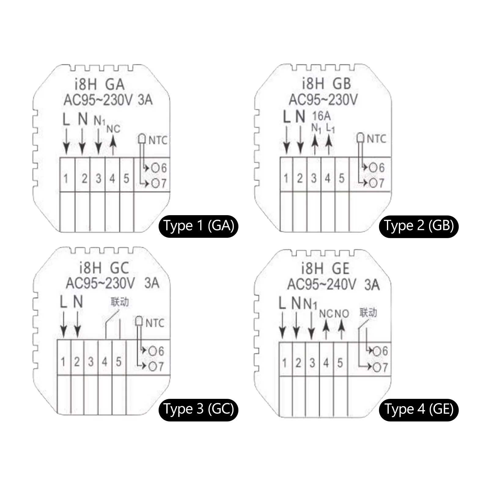 Anself with LCD Display Smart Heating APP & Voice Control Indoor Constant Controller Digital Programmable Freezing