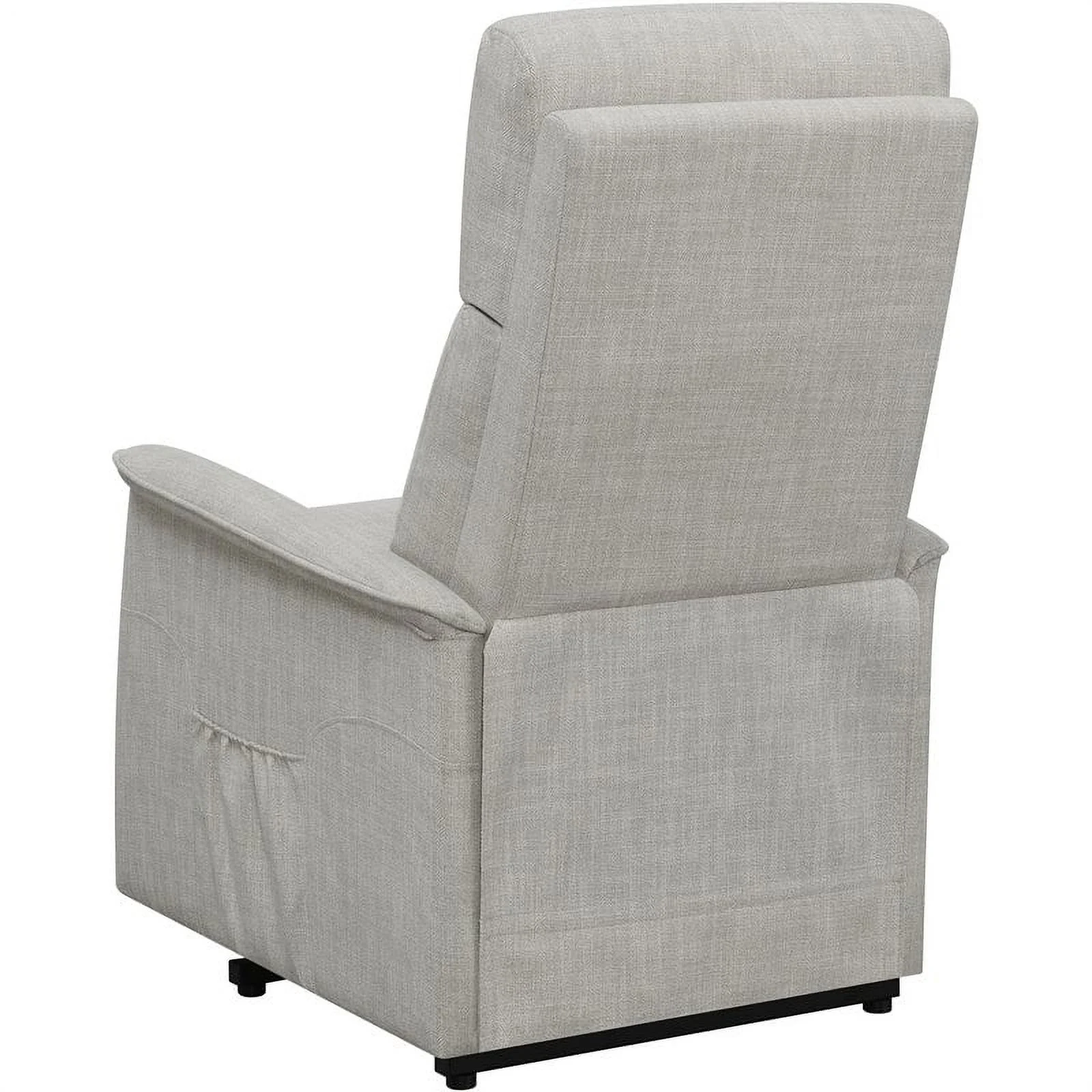 Pemberly Row Power Lift Recliner with Wired Remote in Beige Finish
