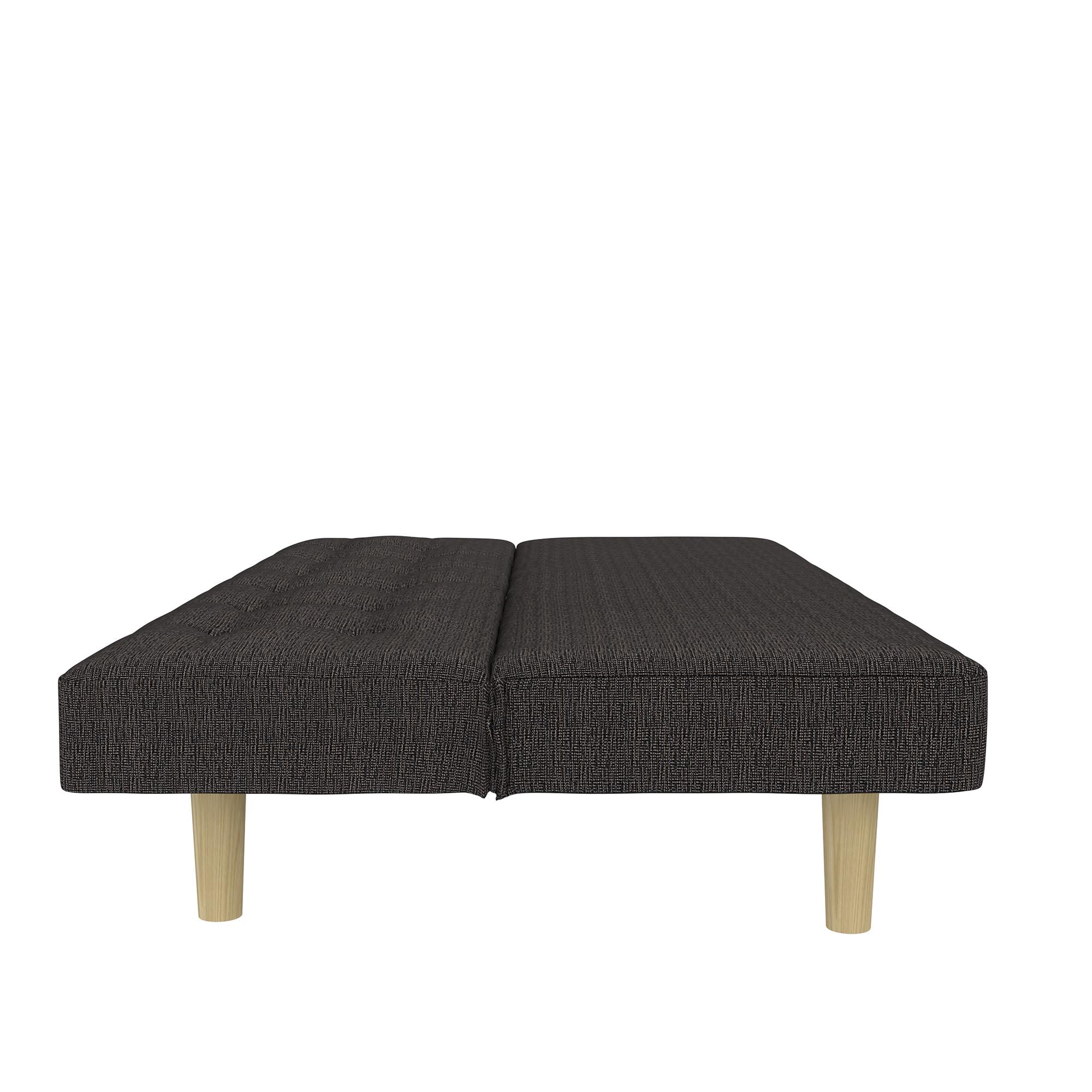 Queer Eye Tamlin Futon, Couch and Sleeper, Gray Linen