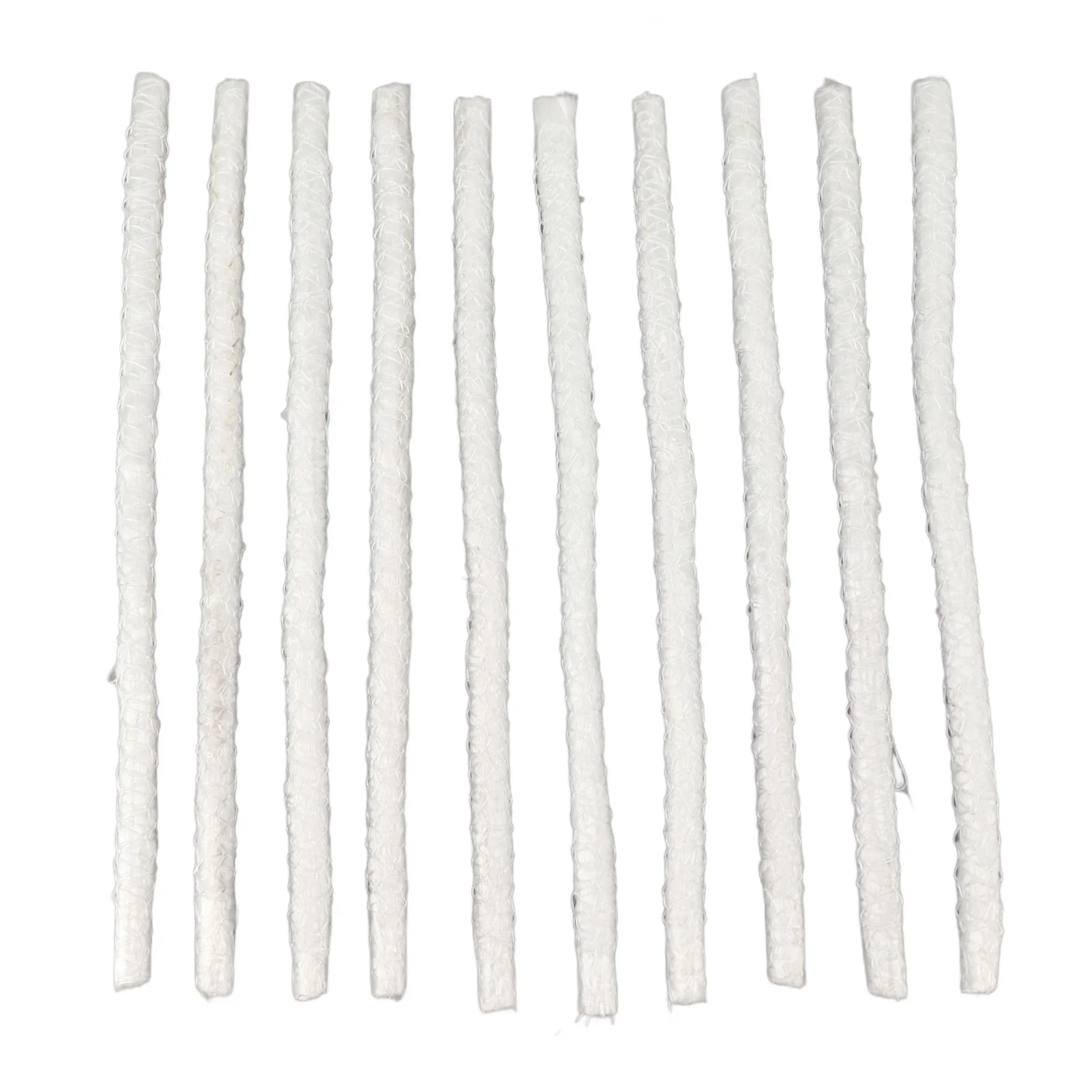 Qulable 10 PCS Wicks Torch Replacement 13.78in Tiki Torch Fiberglass Wicks for Patio Lighting Garden Lights
