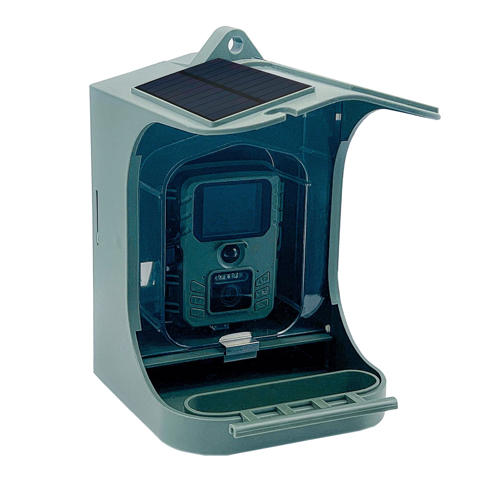 Solar Powered 1080P Wireless WiFi Smart Bird Feeder Camera Waterproof Bird Watching Camera