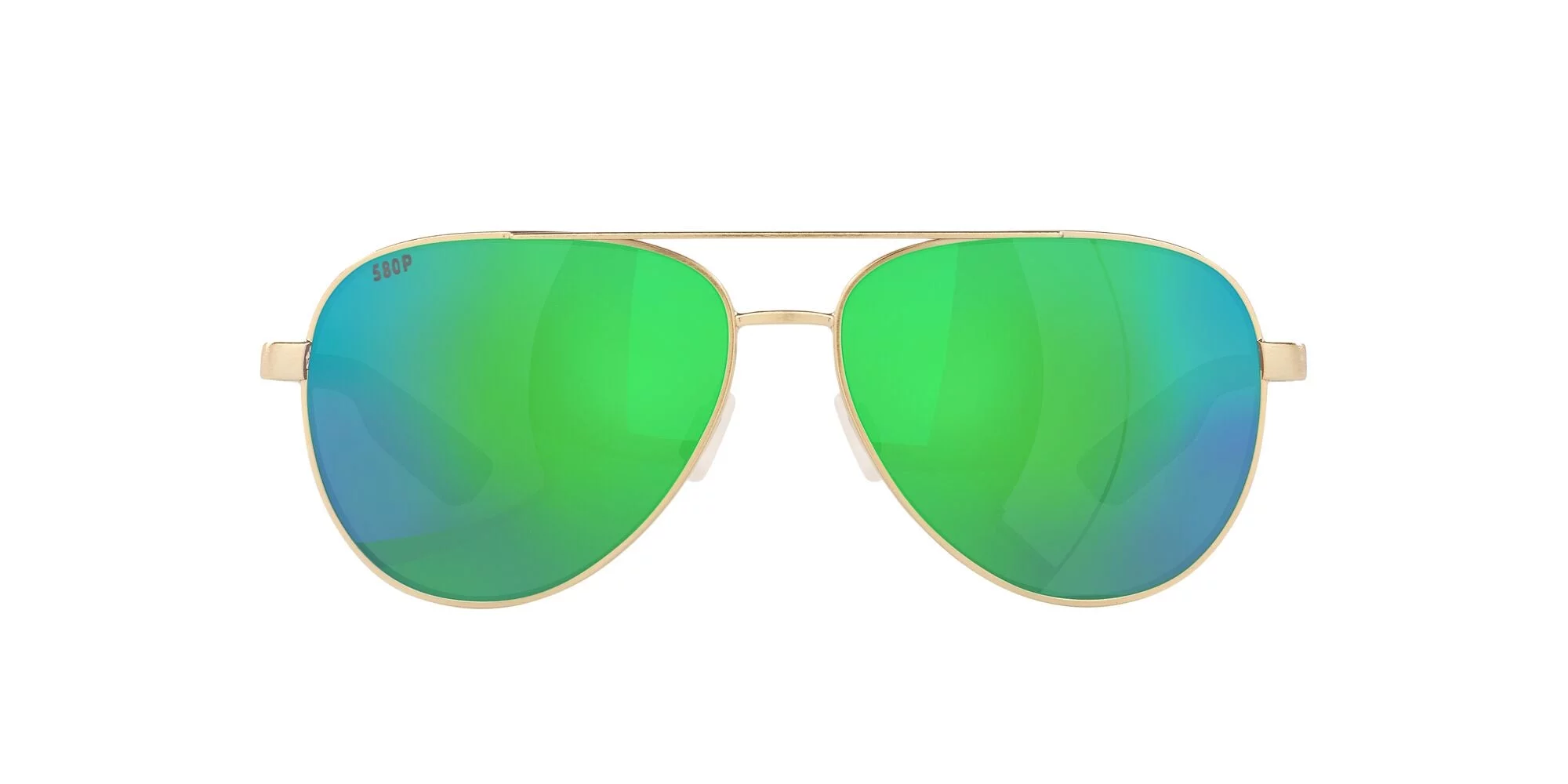 Sunglasses Costa Del Mar 06 S 4002 400202 Peli 287 Brushed Gold Green Mi