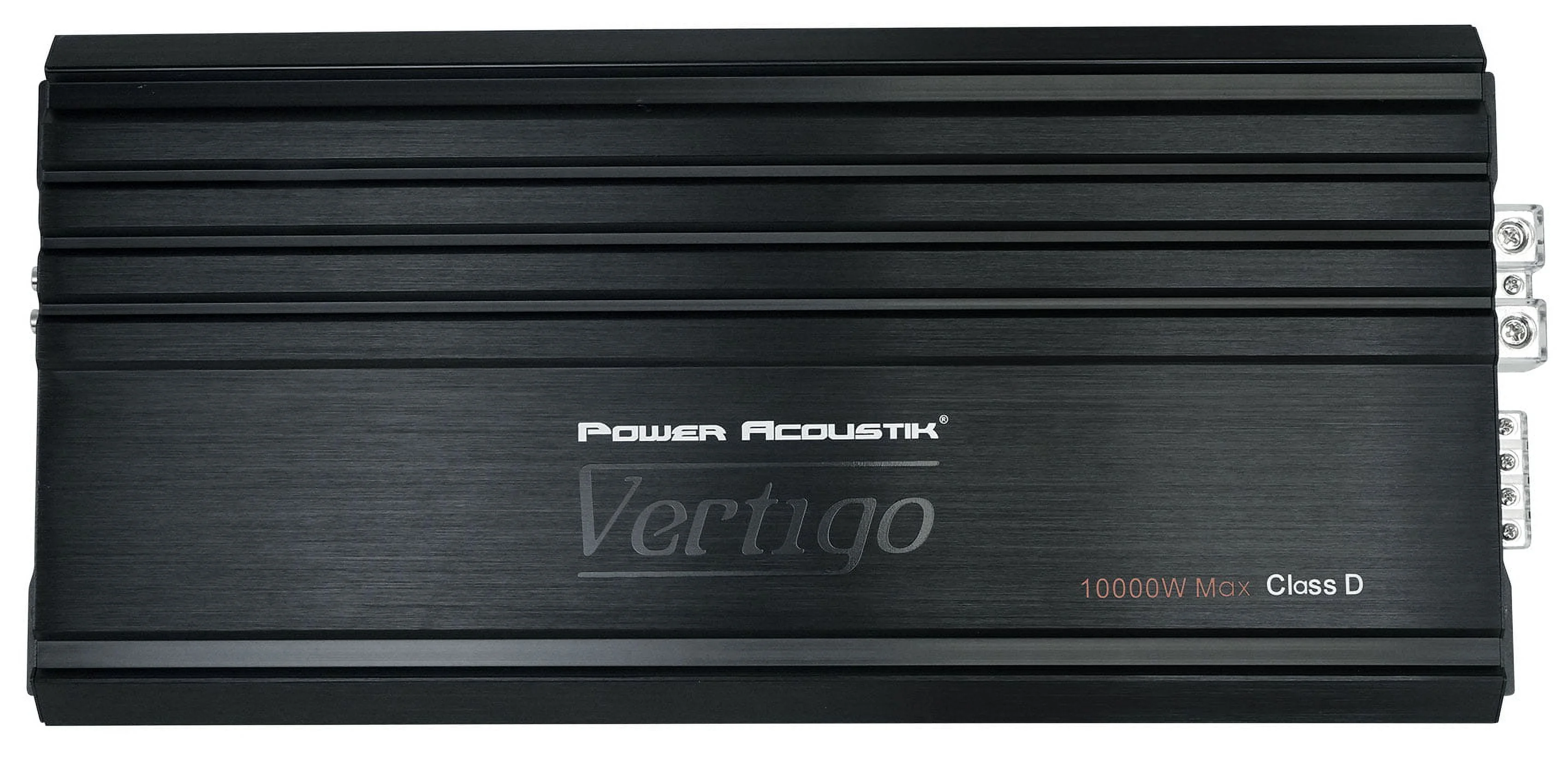 Power Acoustik VA1-10000D 10,000w Mono Class D Car 1-Ohm Car Amplifier+Amp Kit