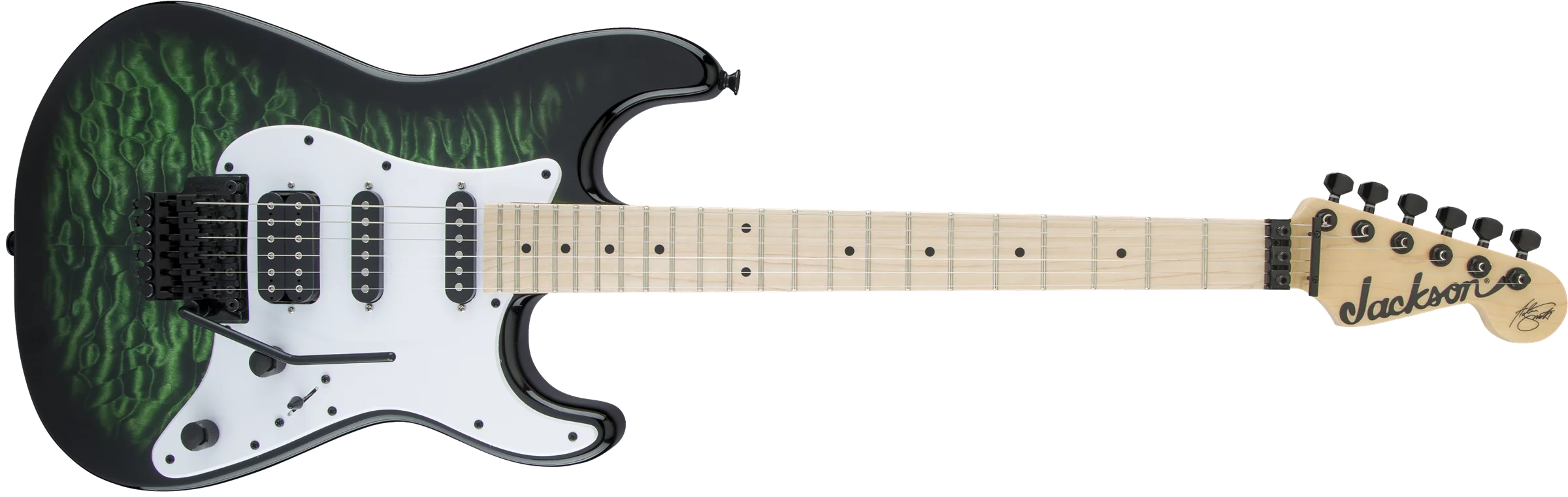 Jackson X Series Signature Adrian Smith (Iron Maiden) SDXQ,  Guitar - Green