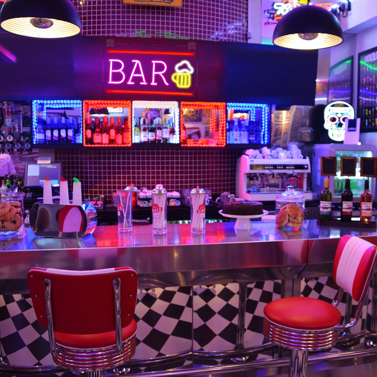 Hello Rosa Beer Bar LED Neon Light Signs USB Power for Bar Party Club Restaurant Home Decoration