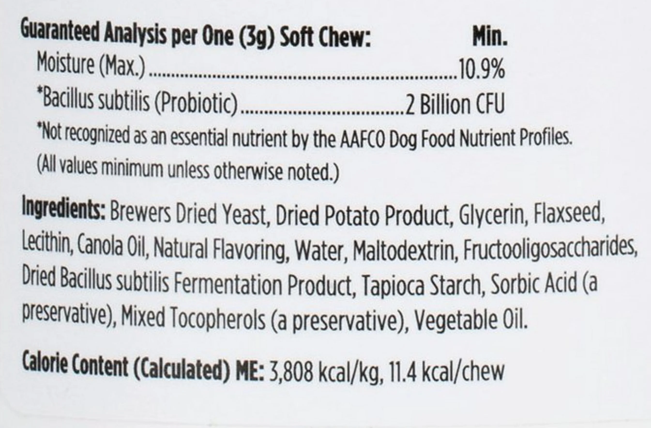 GNC Pets Advanced Supplements, Digestion, All Dog, 90-Ct 3.0g Soft Chews in 20oz