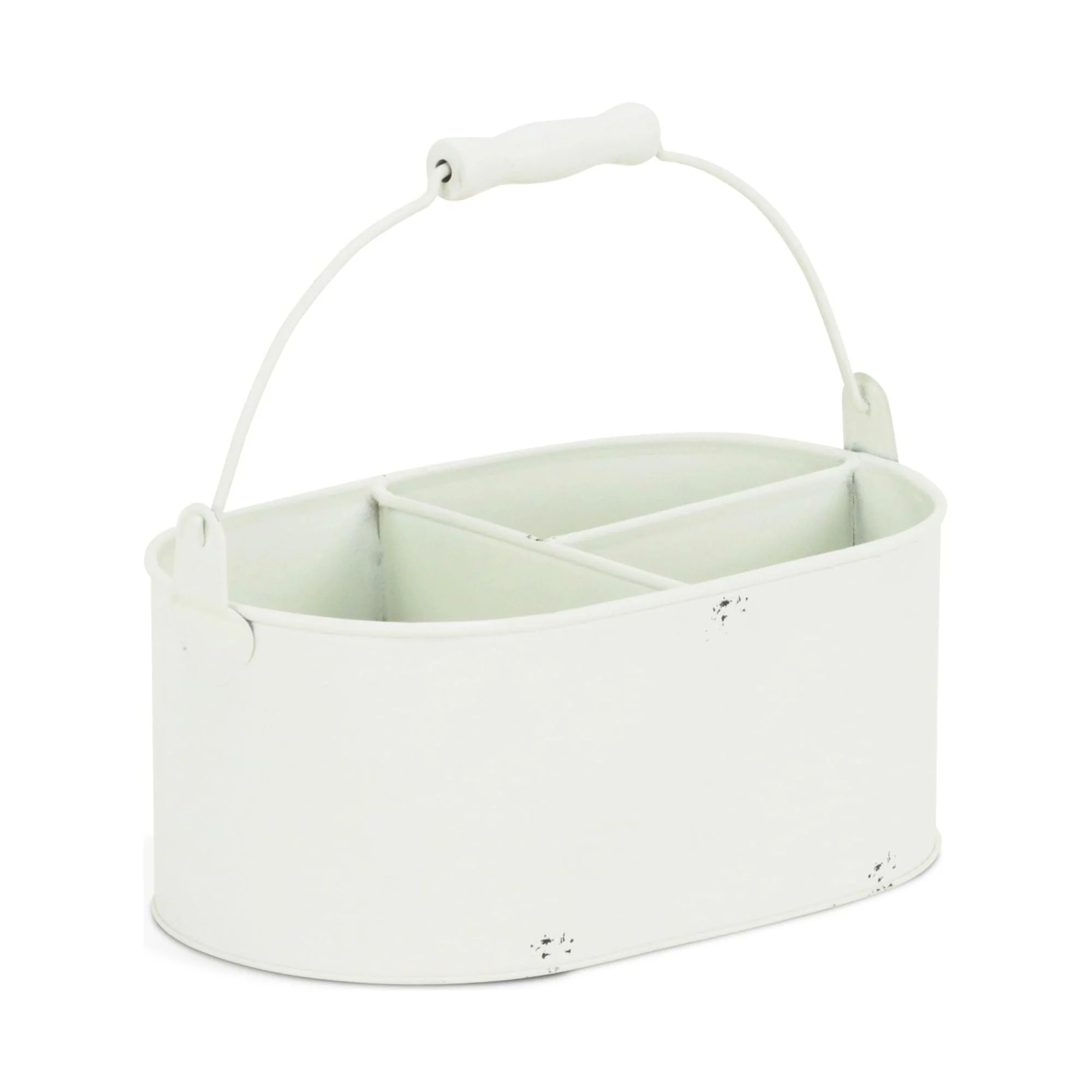 Cheung's Metal Pot with 3 Separated Sections 10.75L 6W 4.5H