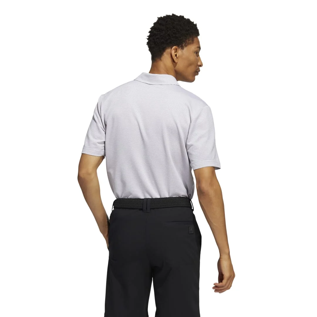 Adidas Ottoman Pencil Stripe Grey Two/White Shirt Men