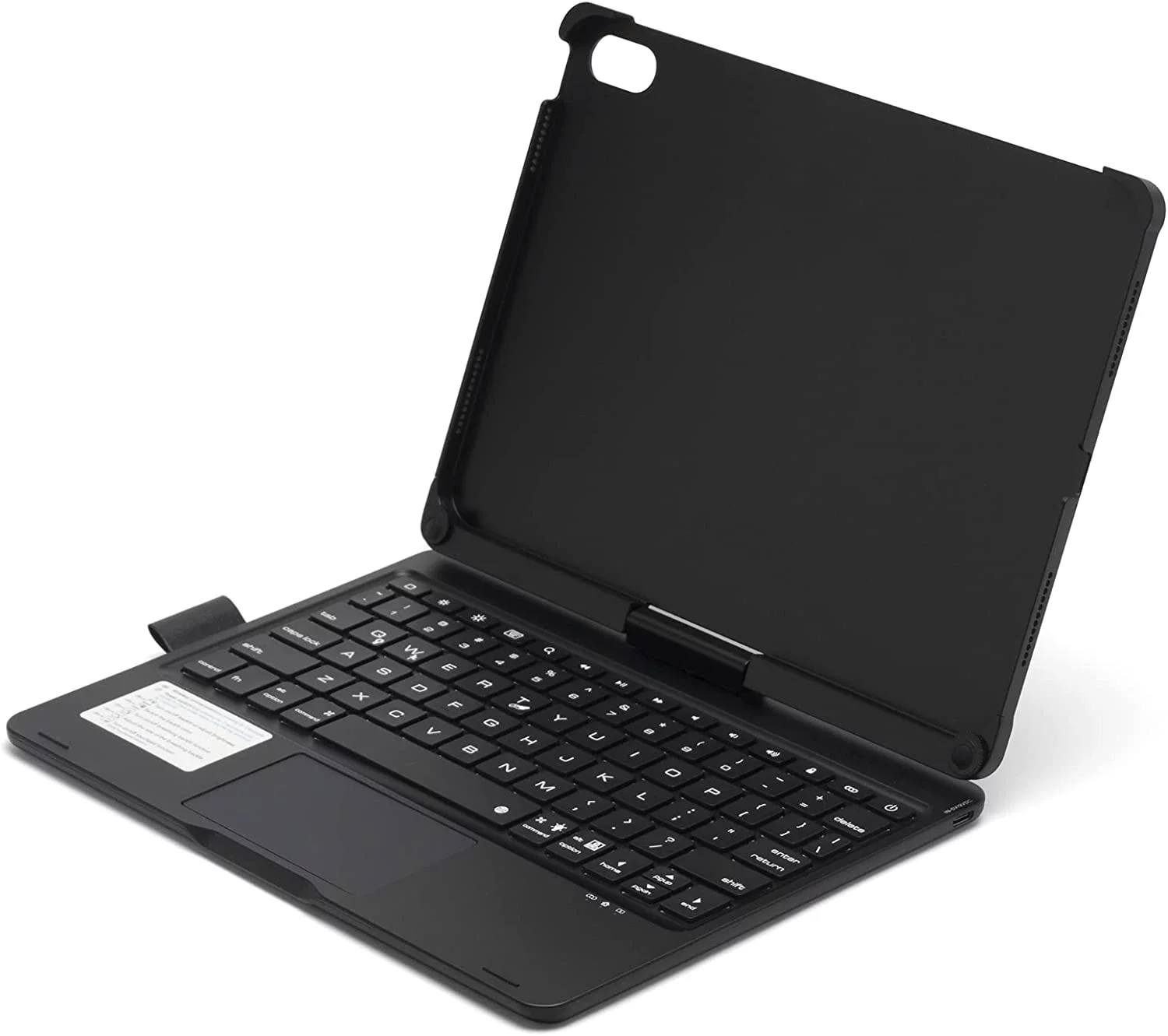 360° Rotatable Touch Keyboard for iPad 10th Generation 2022 10.9 inch Backlight Keyboard Built‑in Trackpad, Bluetooth Foldable Keyboard Cover for iPad 10