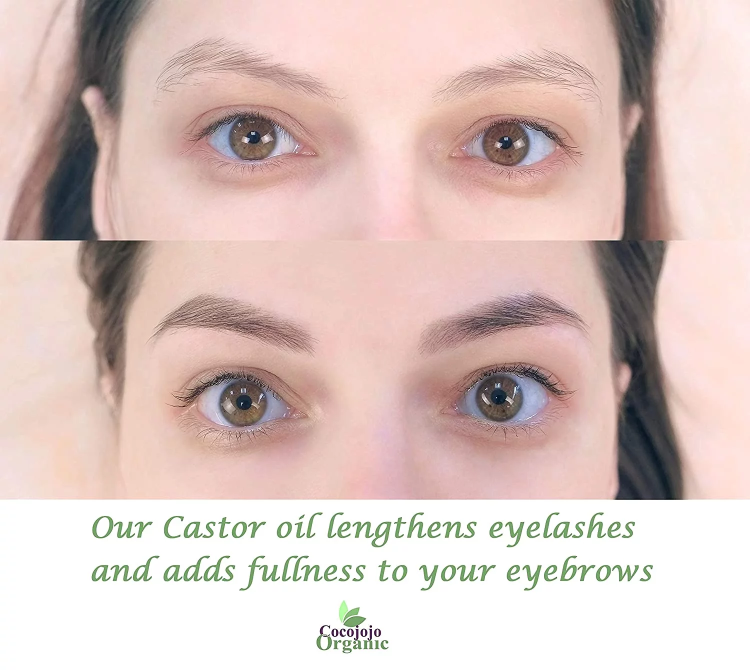 Organic Castor Oil - Bulk 32 oz - 100% Pure USDA Certified Organic Hexane Free Non GMO Castor Bean Carrier Oil - Ricinus Communis Moisturizing Hydrating Hair Skin Face Body Nails Locs Lashes Eyebrows