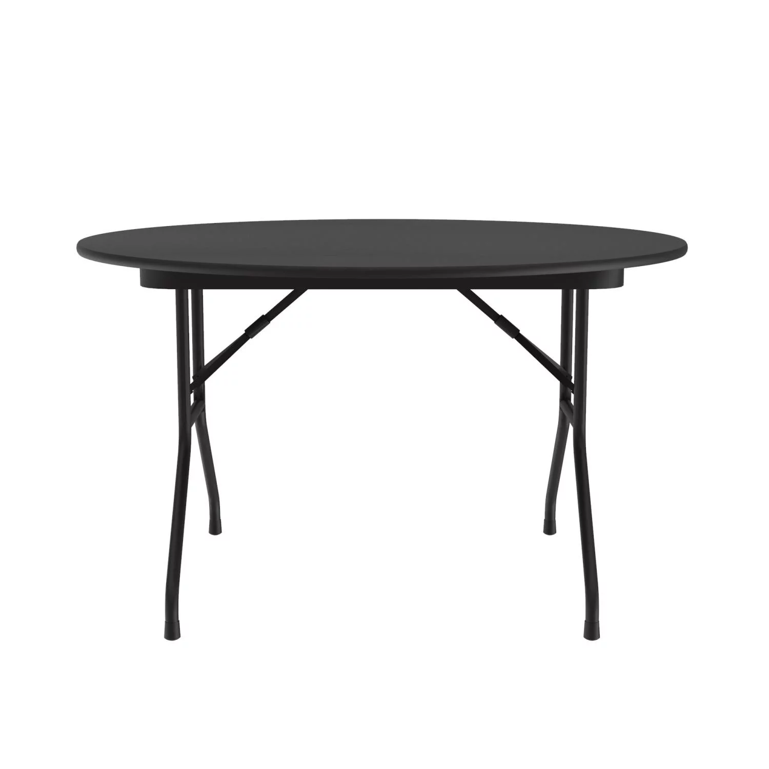 Correll Thermal Fused Laminate Top Folding Table With Black Granite CF48TF-07