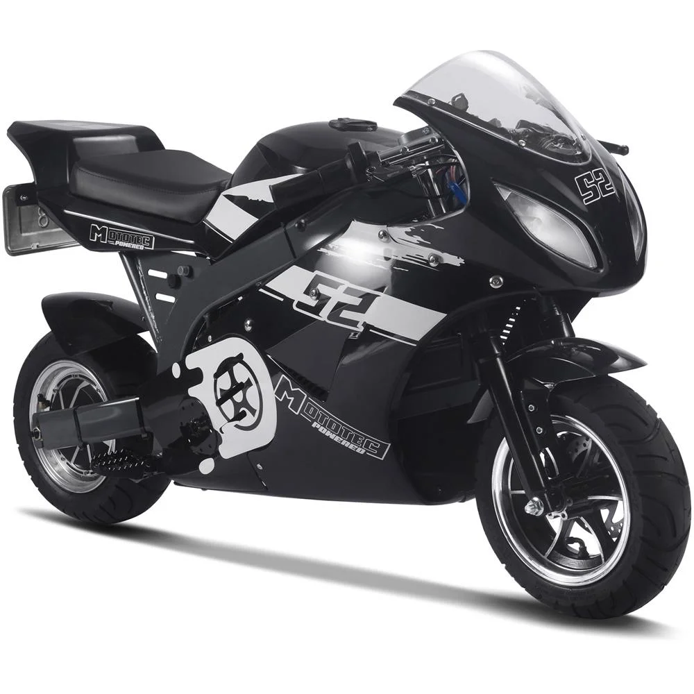 MotoTec 48v 1000w Superbike White