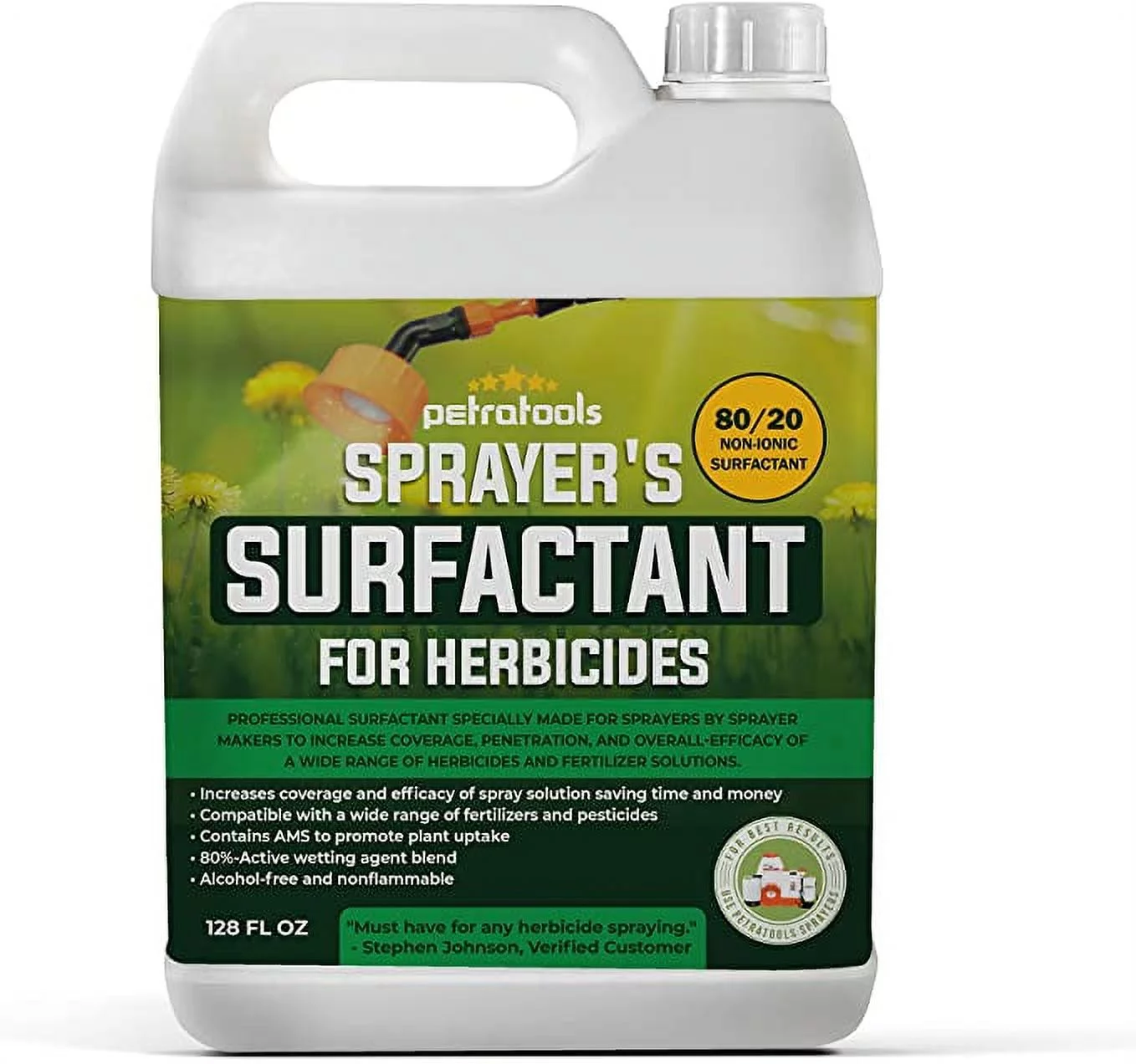 Sprayer's Surfactant for Herbicides - NonIonic Surfactant 1 Gallon