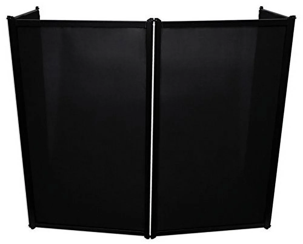 Rockville DJ Event Facade Light Weight Metal Frame Booth+Travel Bag+Scrim (RFAAC)