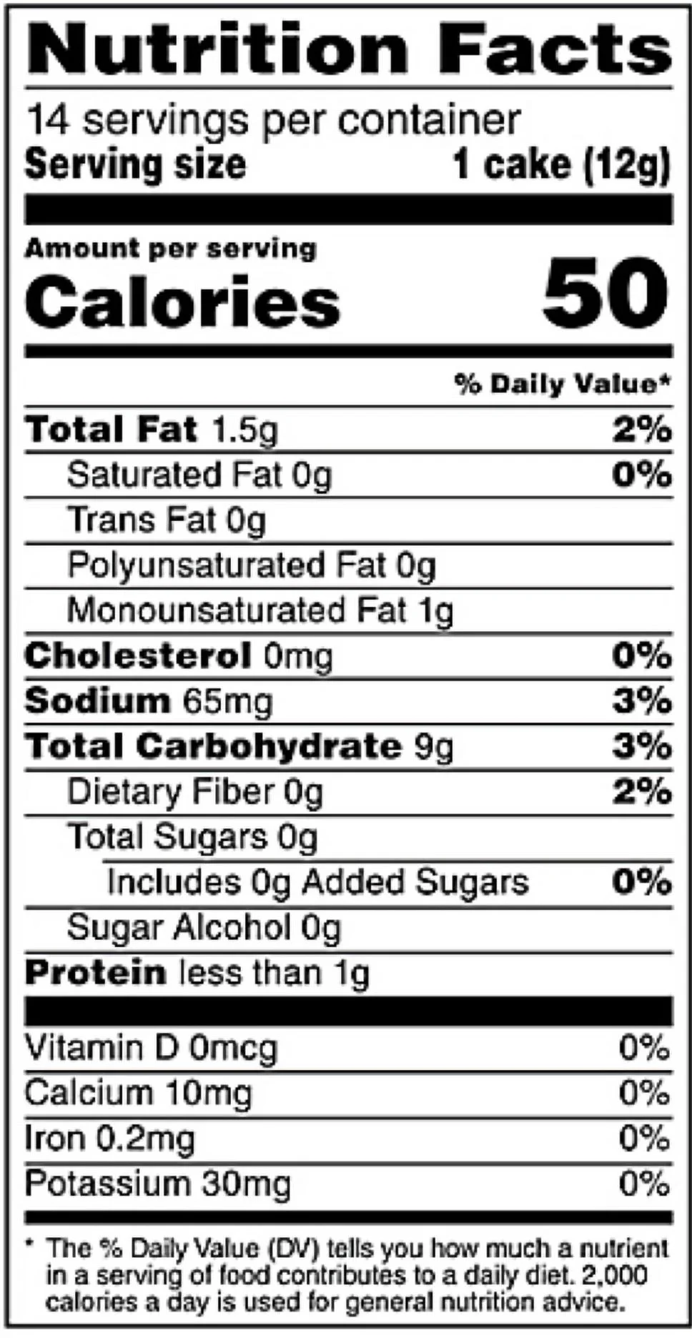 FSSTAM Quaker Gluten Free Everything Rice Cakes 5.9oz pack