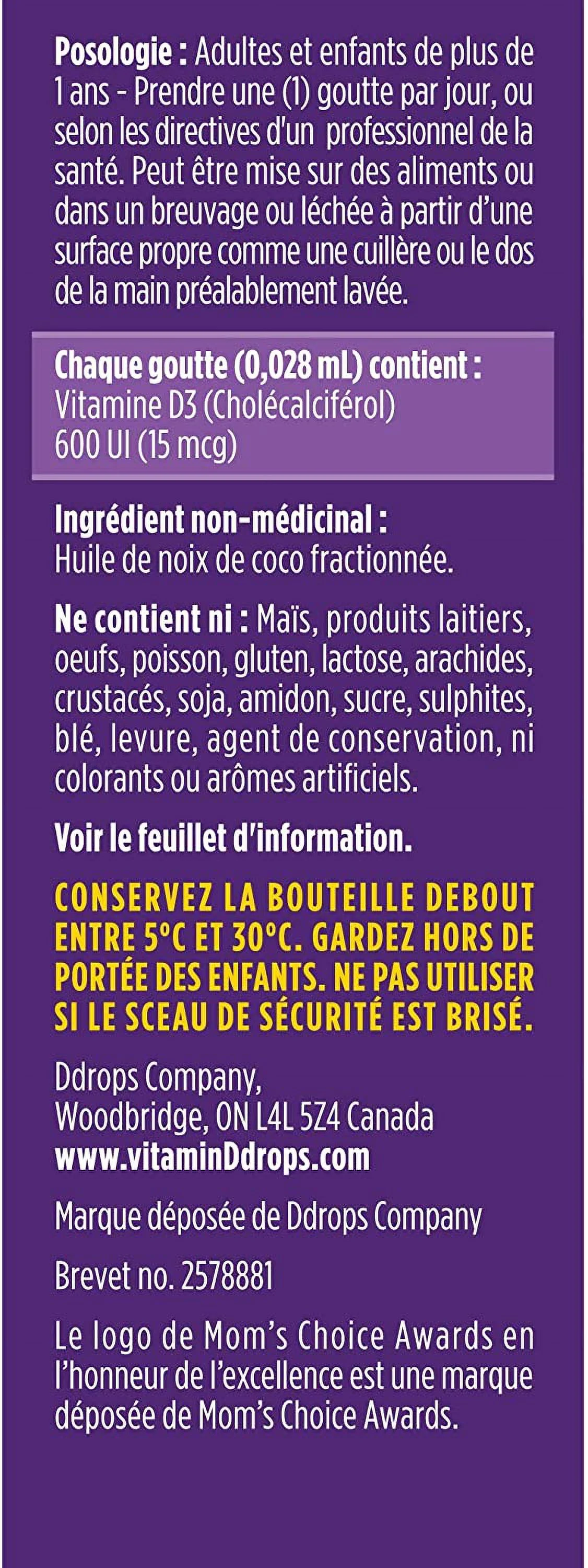 Ddrops 600 Iu Booster, 5 Ml