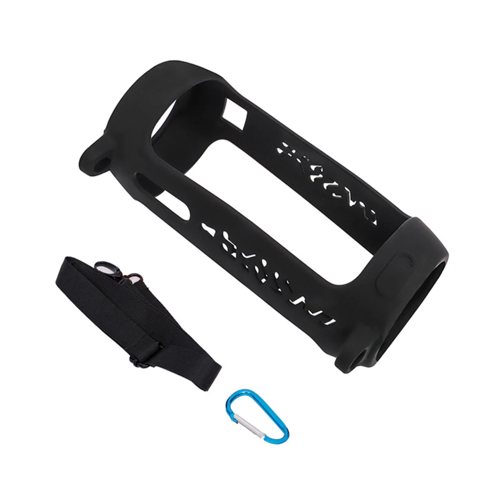 Speaker Cover Compatible with  Pulse 4 Protective Case Portable Travel Bag Storage Case with Shoulder Strap Climbing Hook