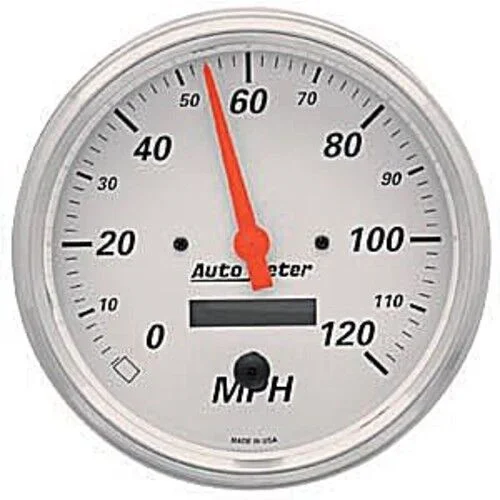 Autometer 1389 Arctic White Electric Programmable Speedometer