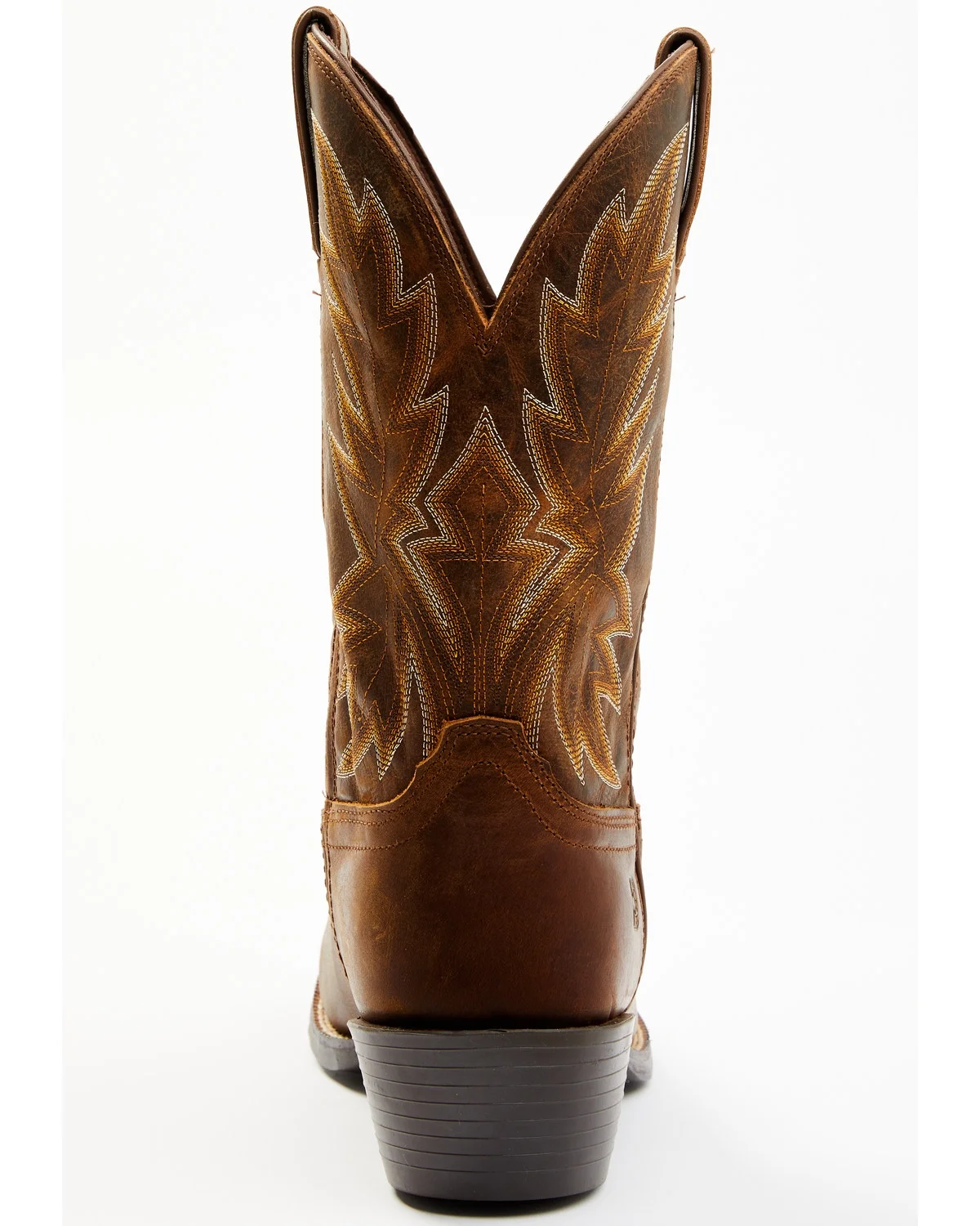 Durango Men's Westward Roughstock Western Boot Broad Square Toe Brown 9 D(M) US