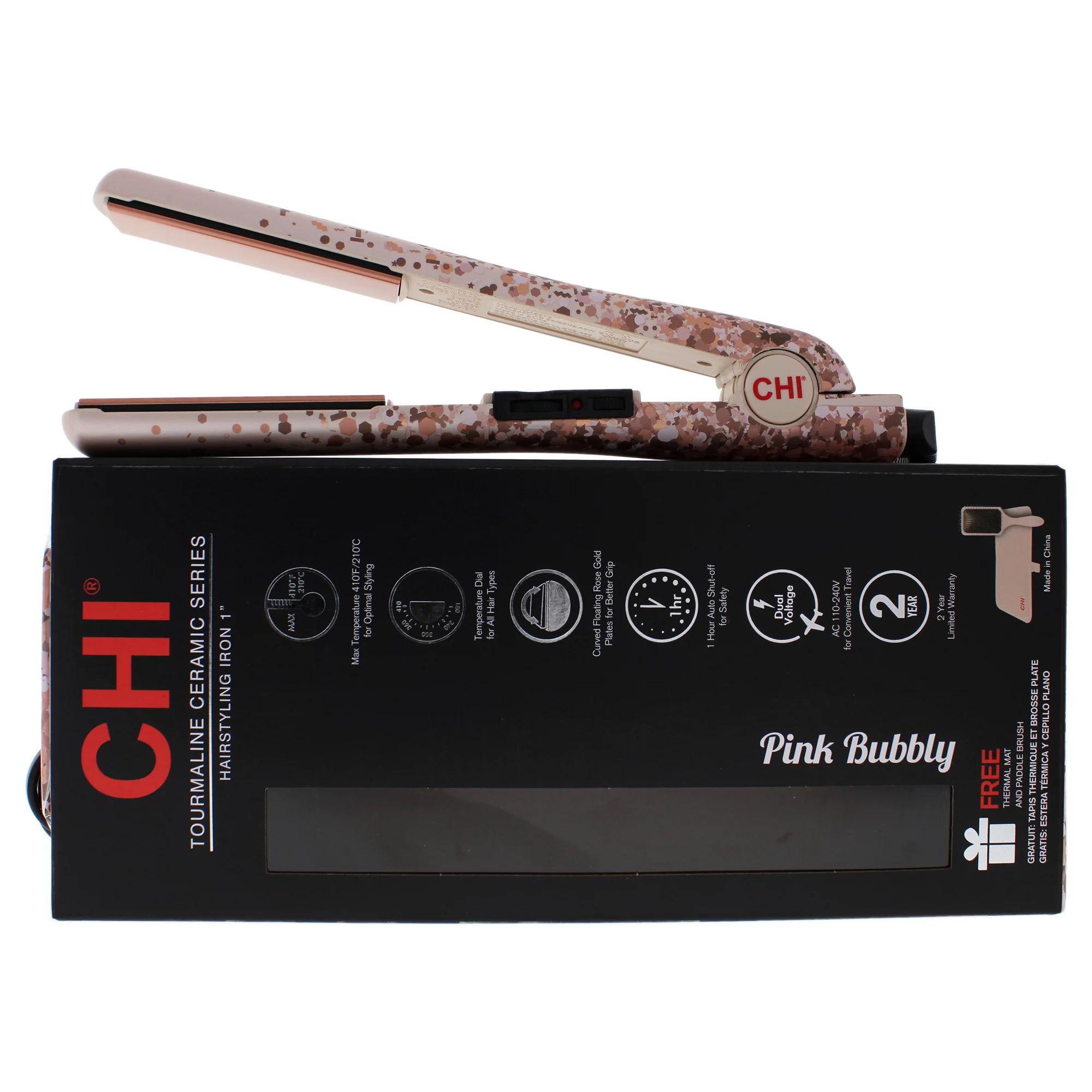 Classic Tourmaline Ceramic Flat Iron 1