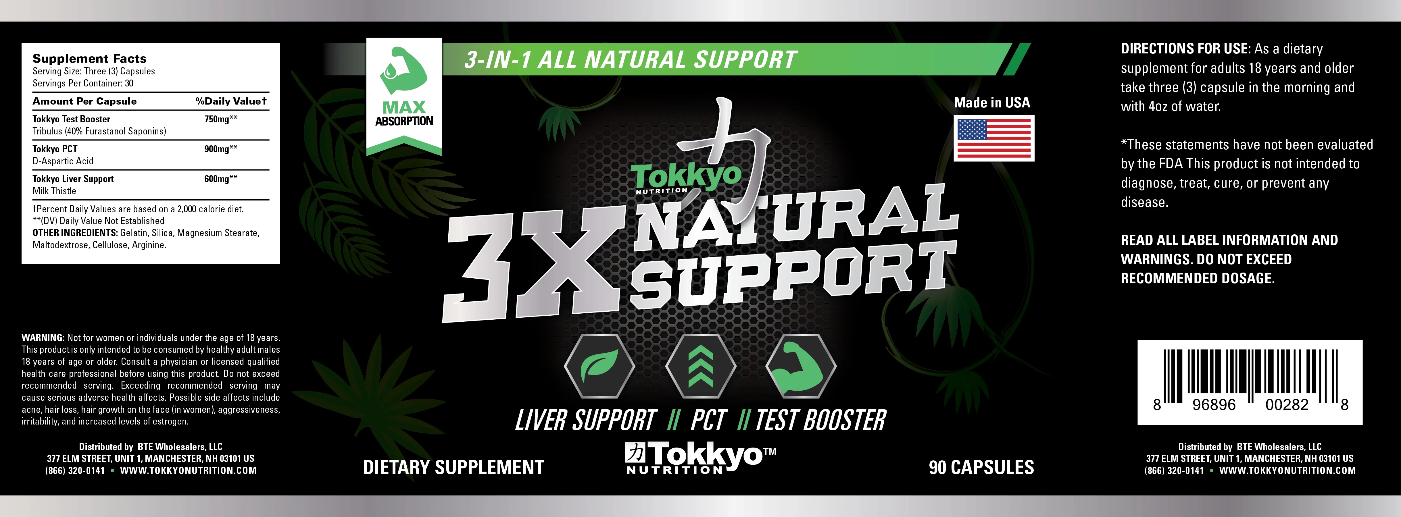 3X Natural Support