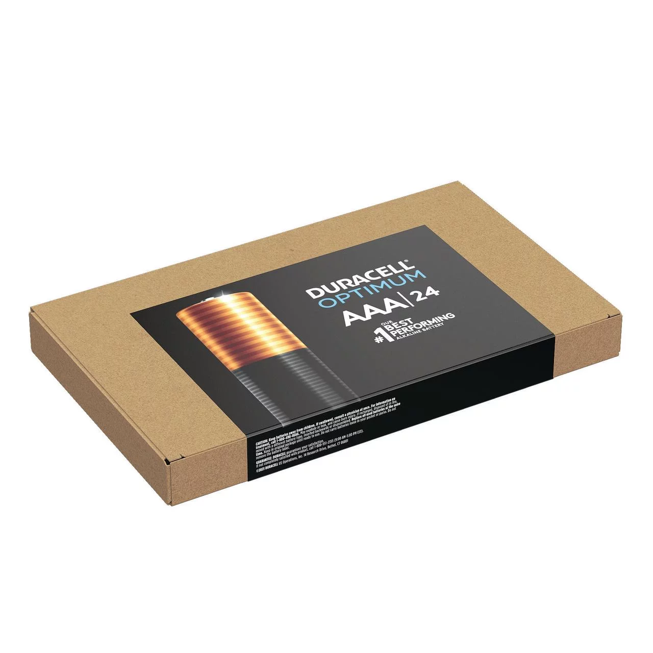 Duracell Optimum AAA Battery, Triple A Batteries SIOC, 24 Pack