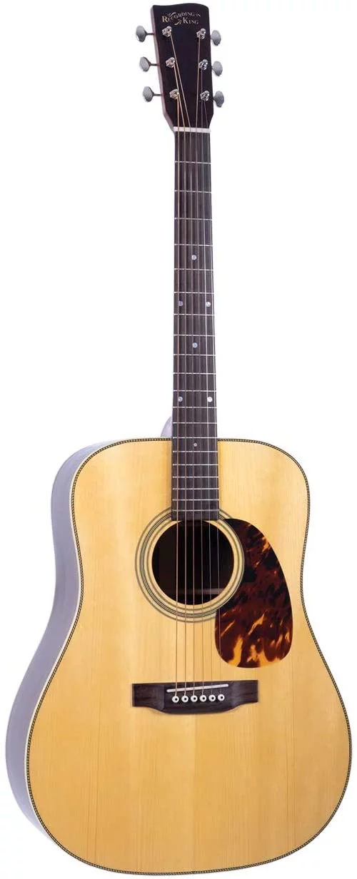 Recording King RD-328 Tonewood Reserve Series All-Solid Dreadnought Gloss Natural