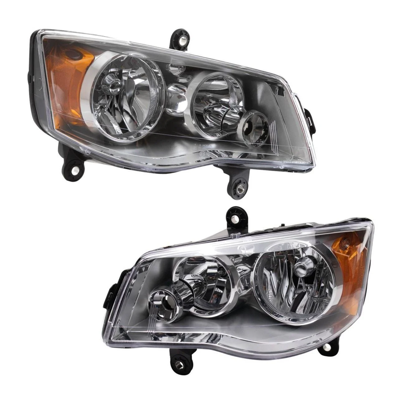 Geelife For Chrysler 08-16 Town & Country Dodge 11-20 Grand Caravan Headlight Set
