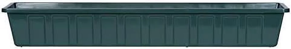 2361 Green Flower Box Planter, 36-Inch