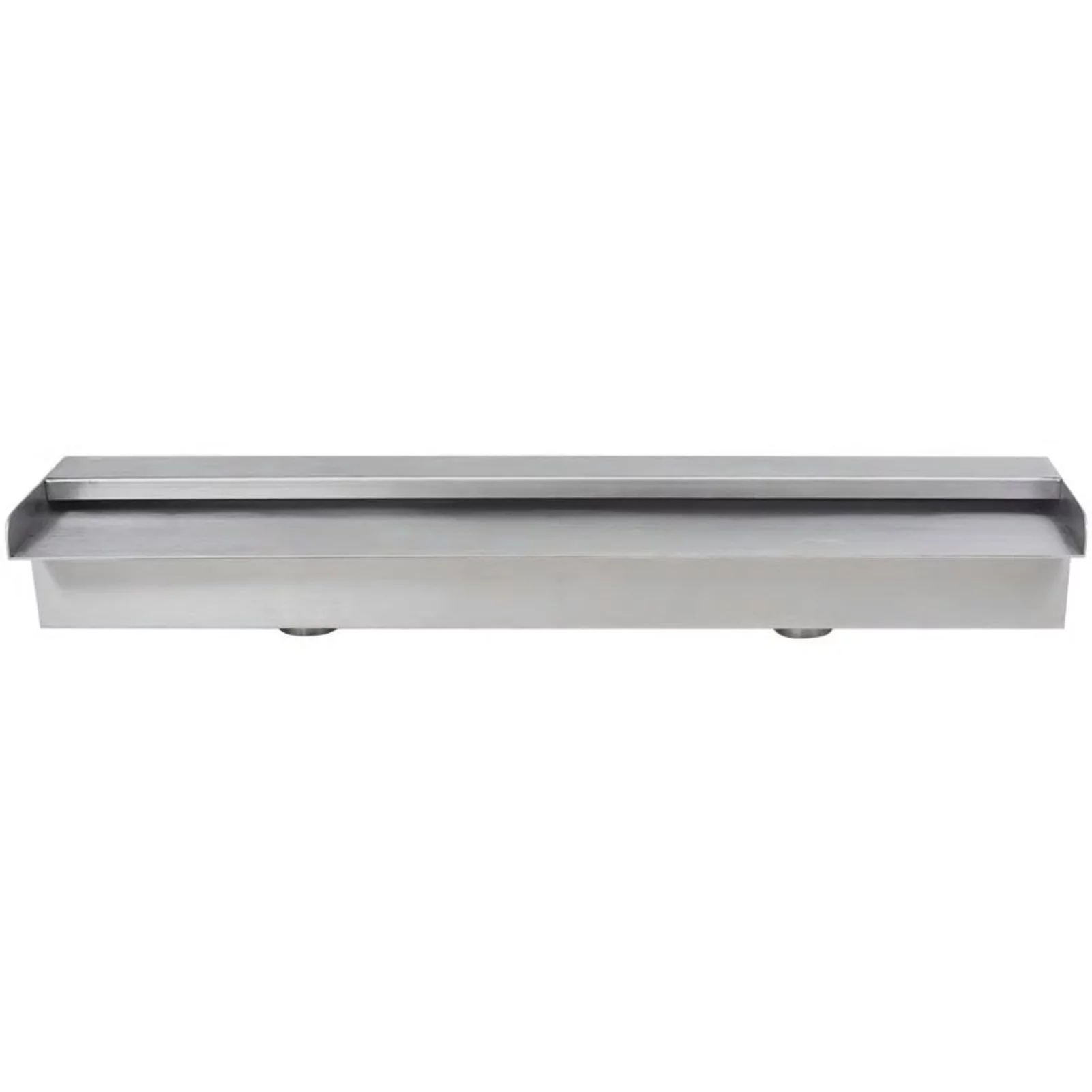 OWSOO Rectangular Waterfall Pool Fountain Stainless Steel 23.6