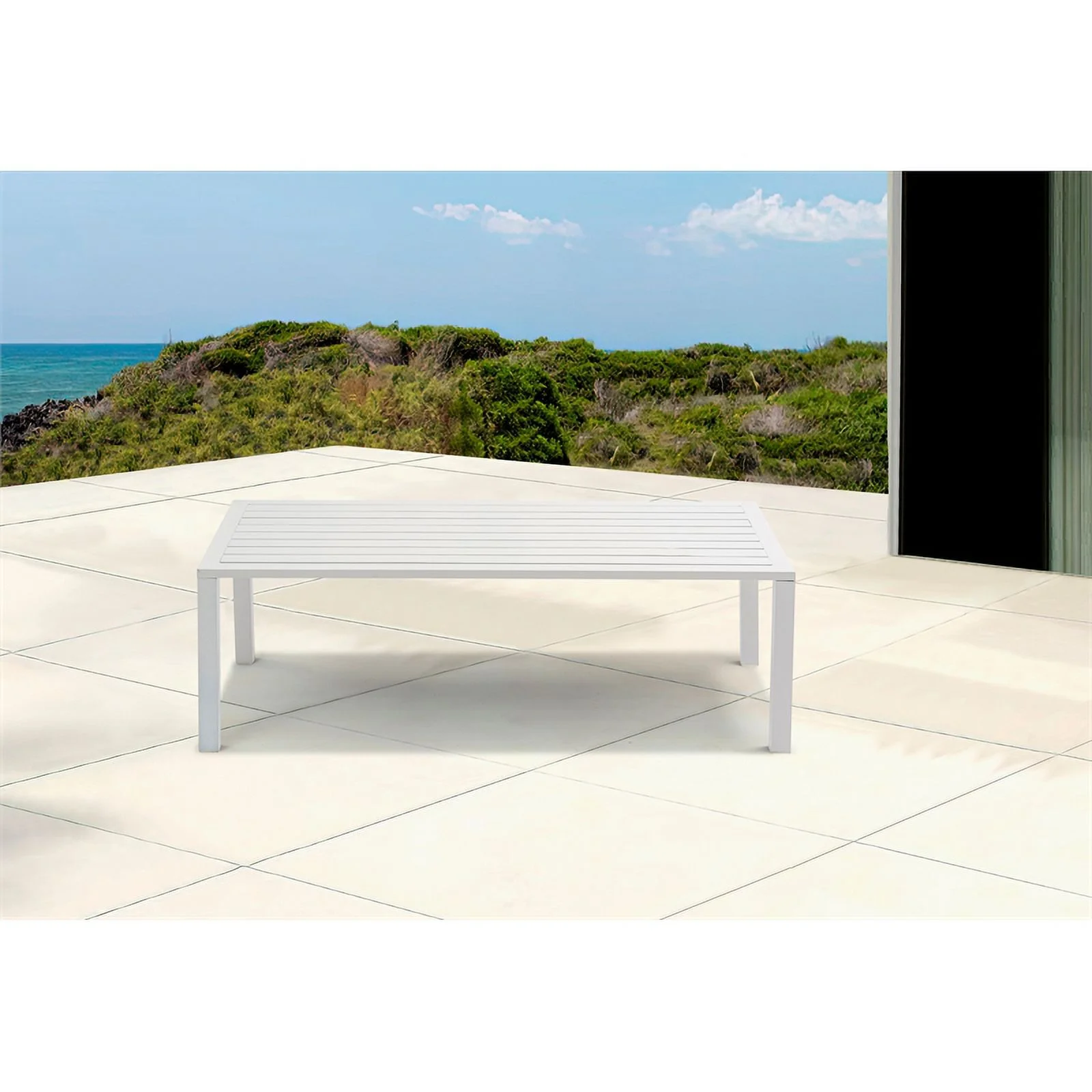 Meridian Furniture Maldives Outdoor Patio Coffee Table