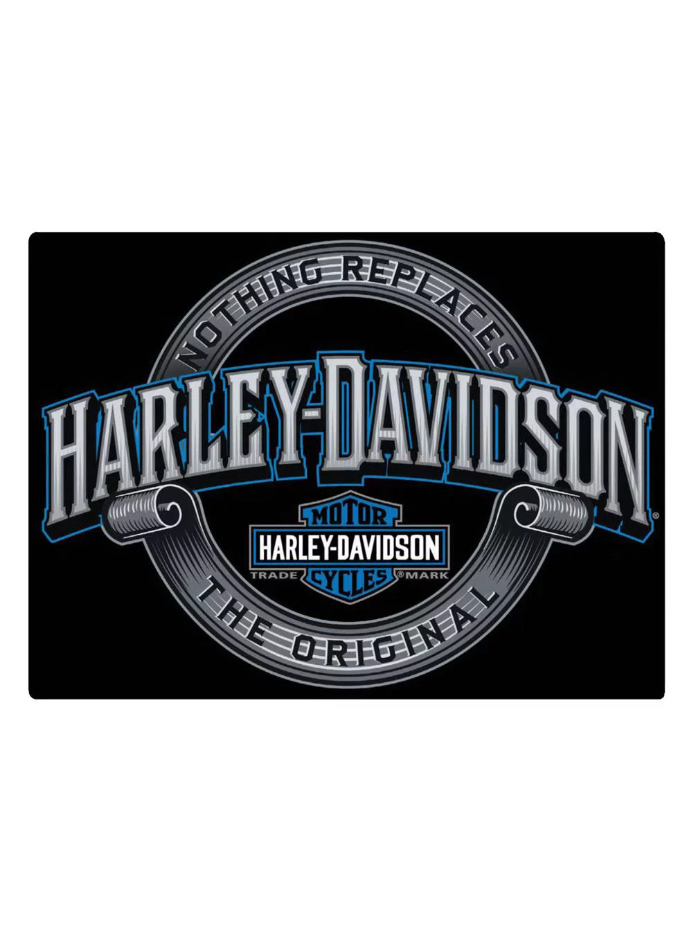 Harley-Davidson Irreplaceable H-D Embossed Tin Sign, 17 x 12.5 inches 2011361, Harley Davidson