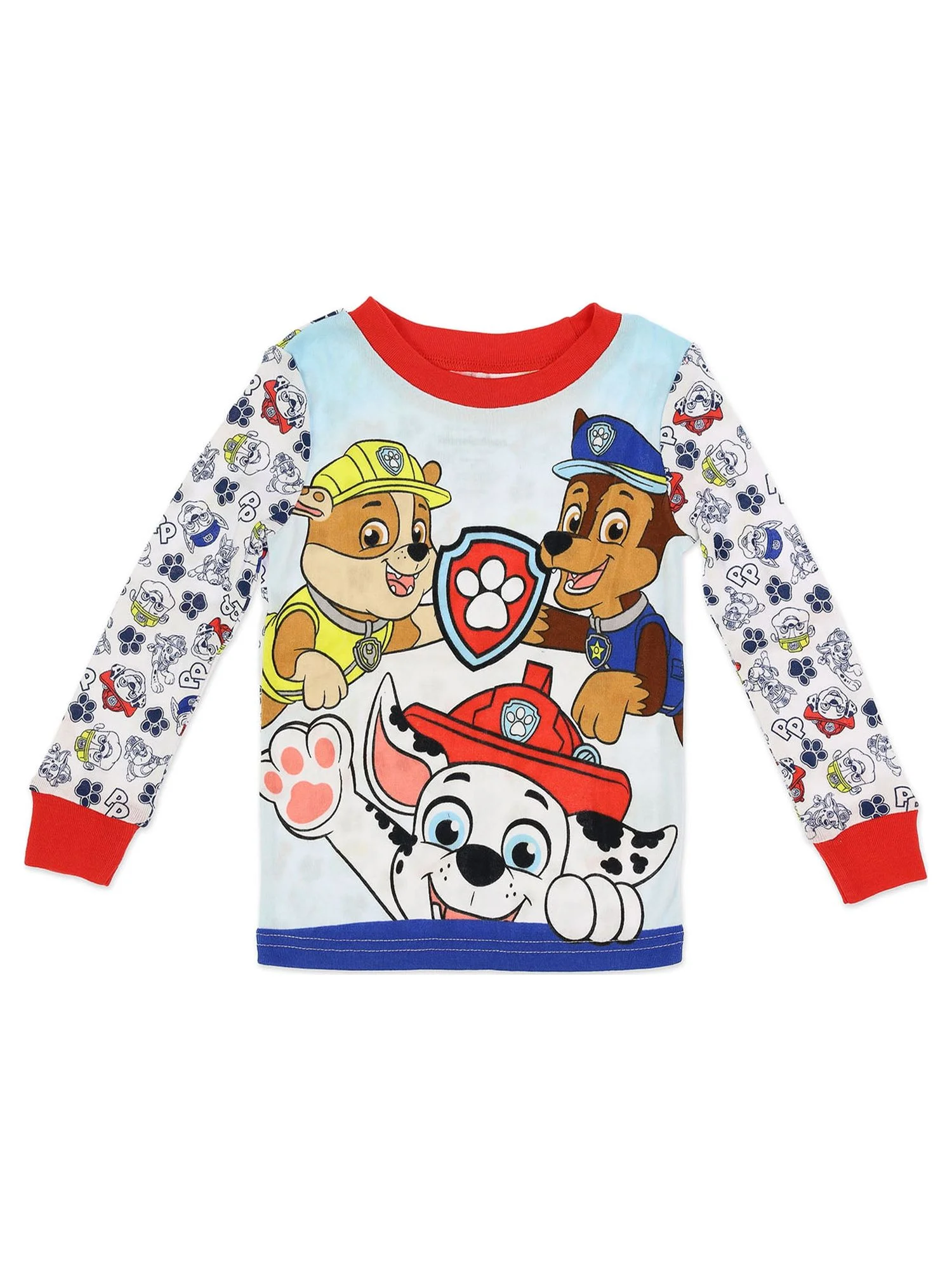 Paw Patrol Toddler Boys Pajama & Slipper Cozeez Set (2T-5T)