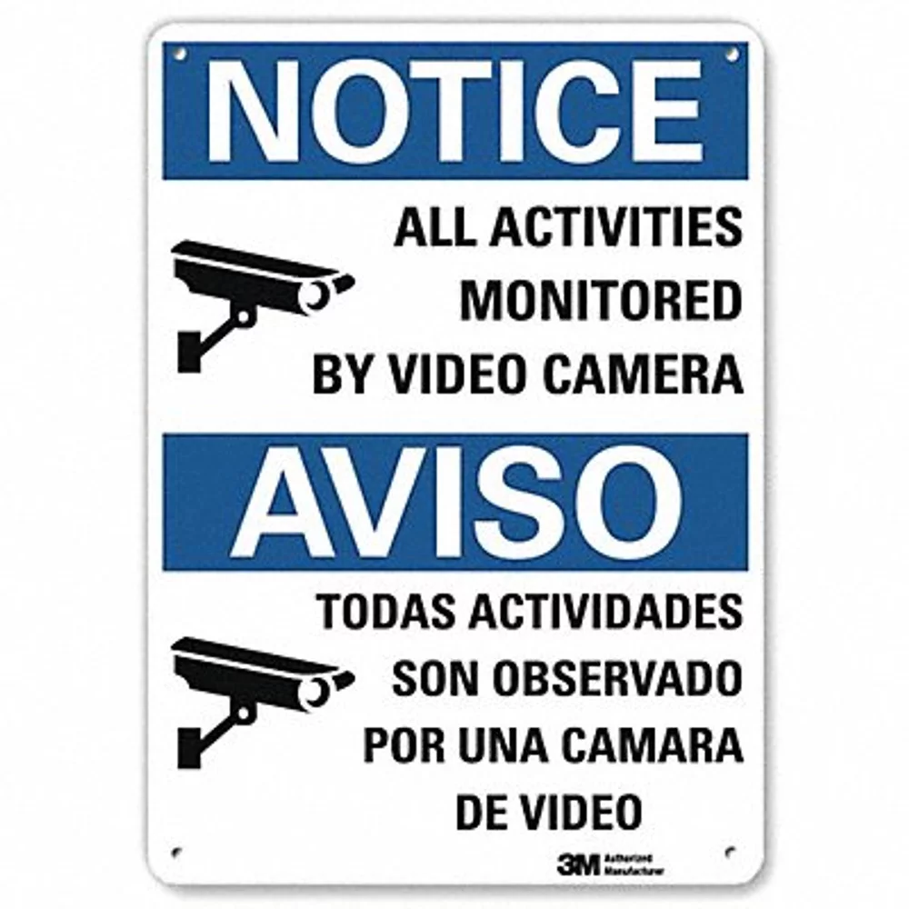 Lyle Notice Sign,10 in x 7 in,Plastic U1-1006-NP_7X10 U1-1006-NP_7X10 ZO-G4707285