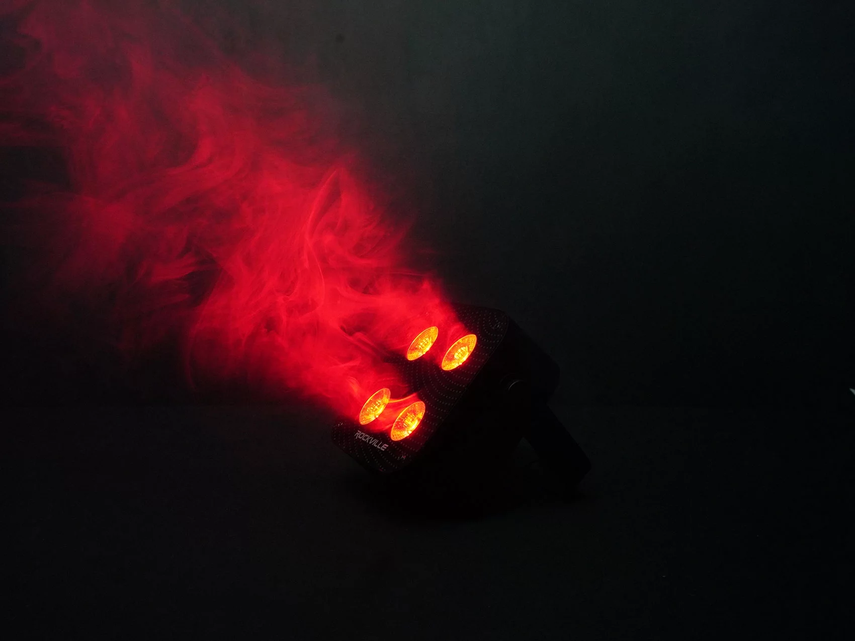 5) Rockville MINI RF4 Black RGBWA+UV DJ/Party LED Wash Lights+DMX Controller+Bag