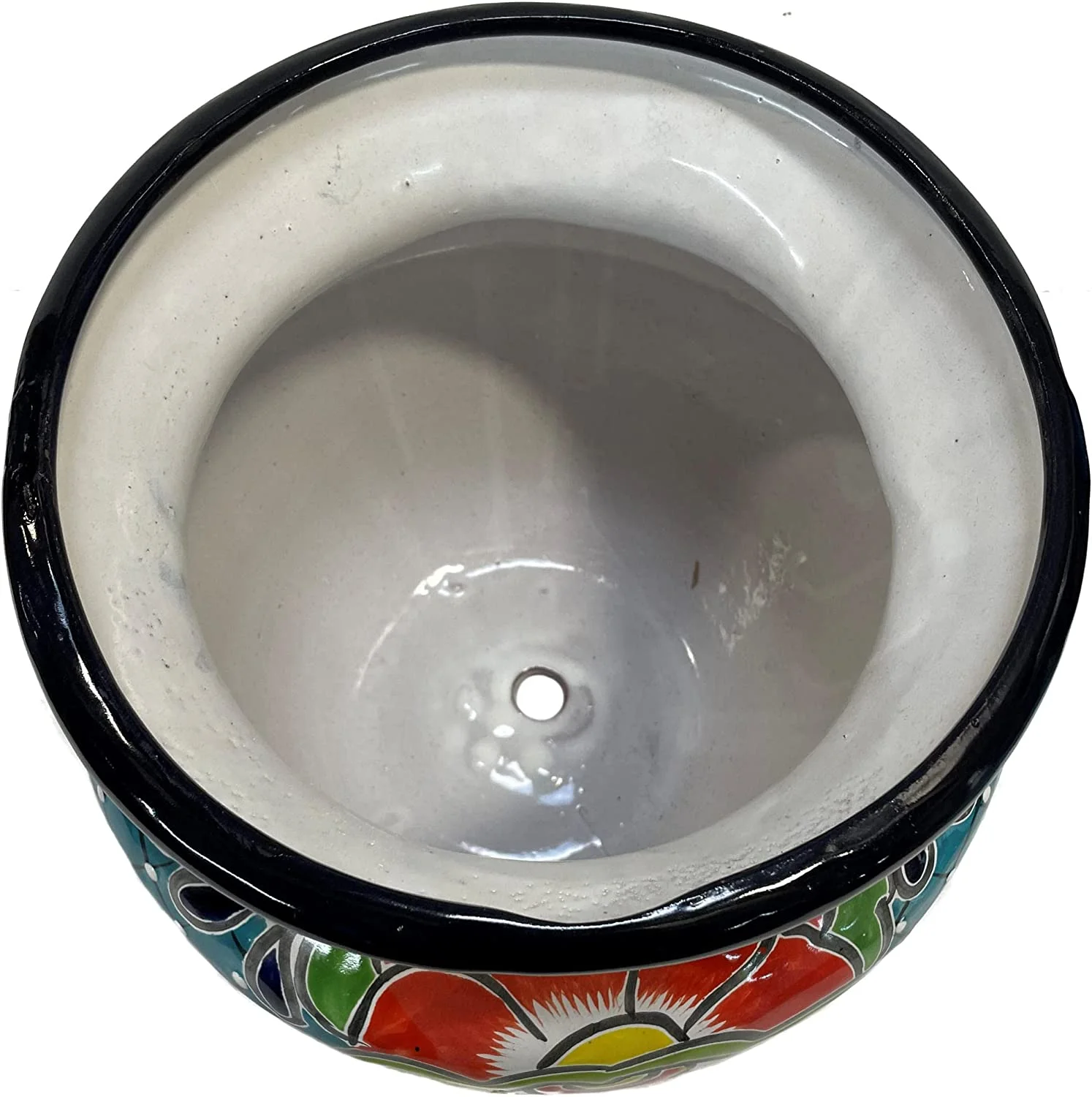 Small-Sized Paracho Mexican Colors Talavera Ceramic Garden
