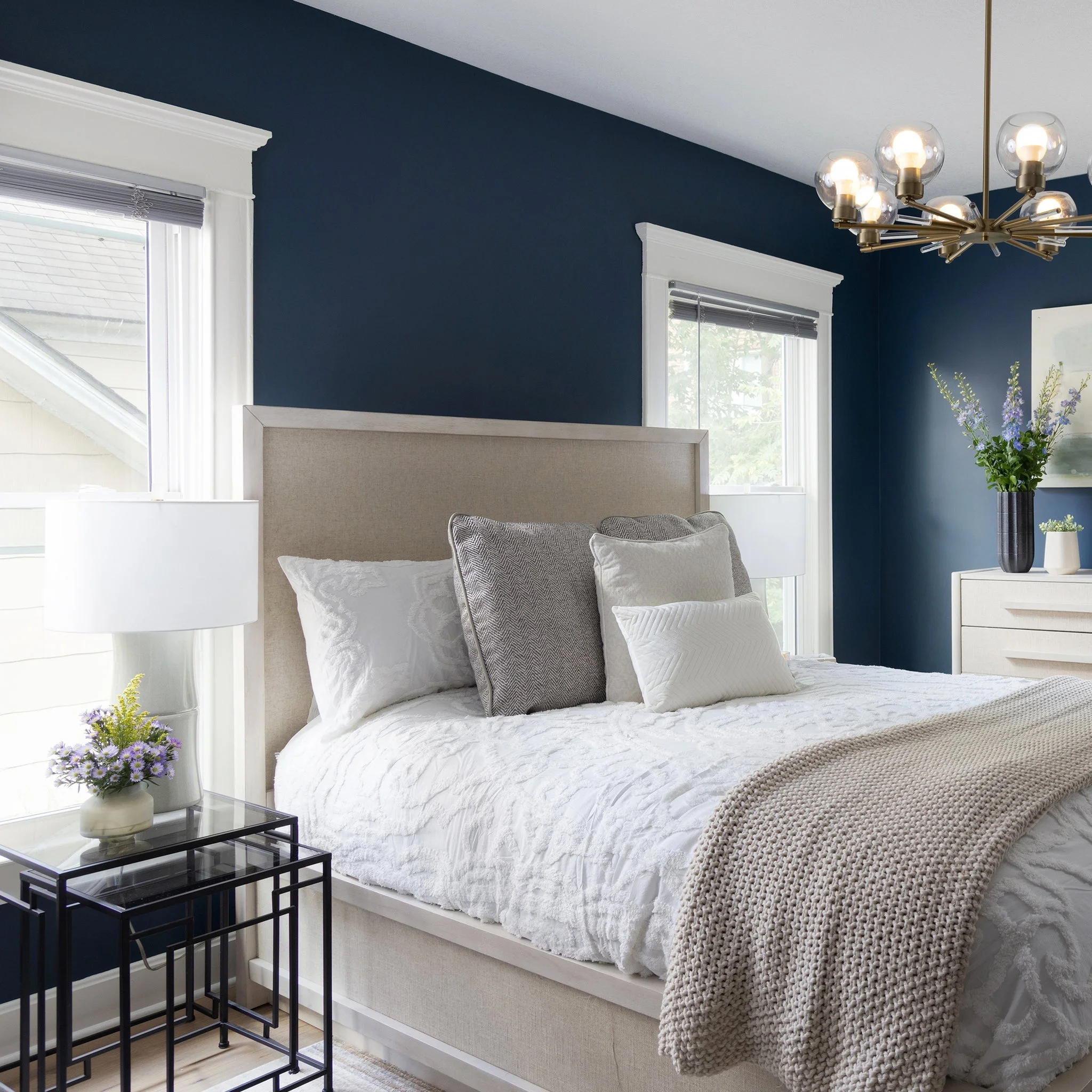 Square Table (Set Of 2) 18 Inches Wide By 18 Inches Long Cyan Lighting 11042