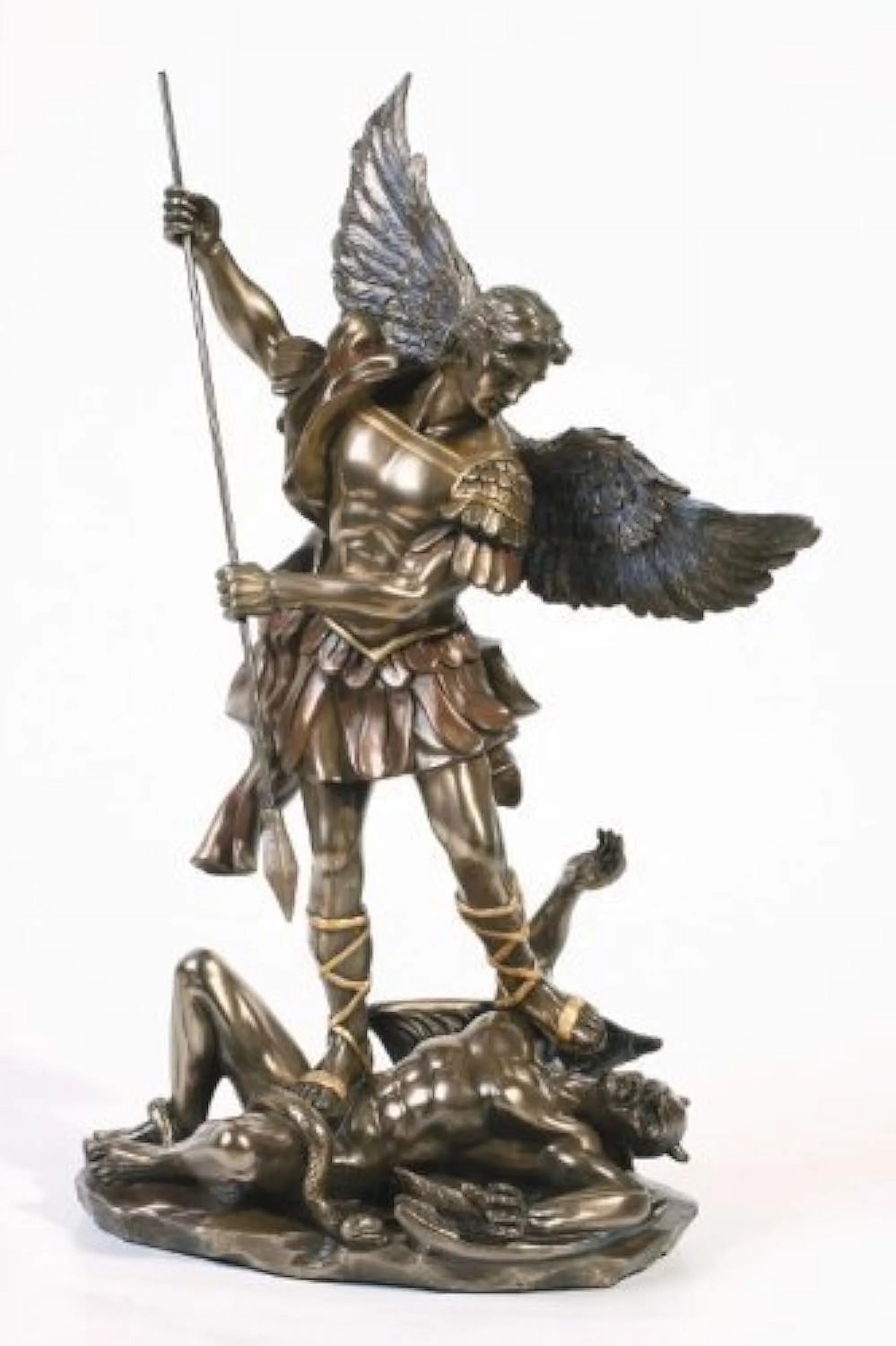 Sale - Archangel St Saint Michael Statue Sculpture Magnificent