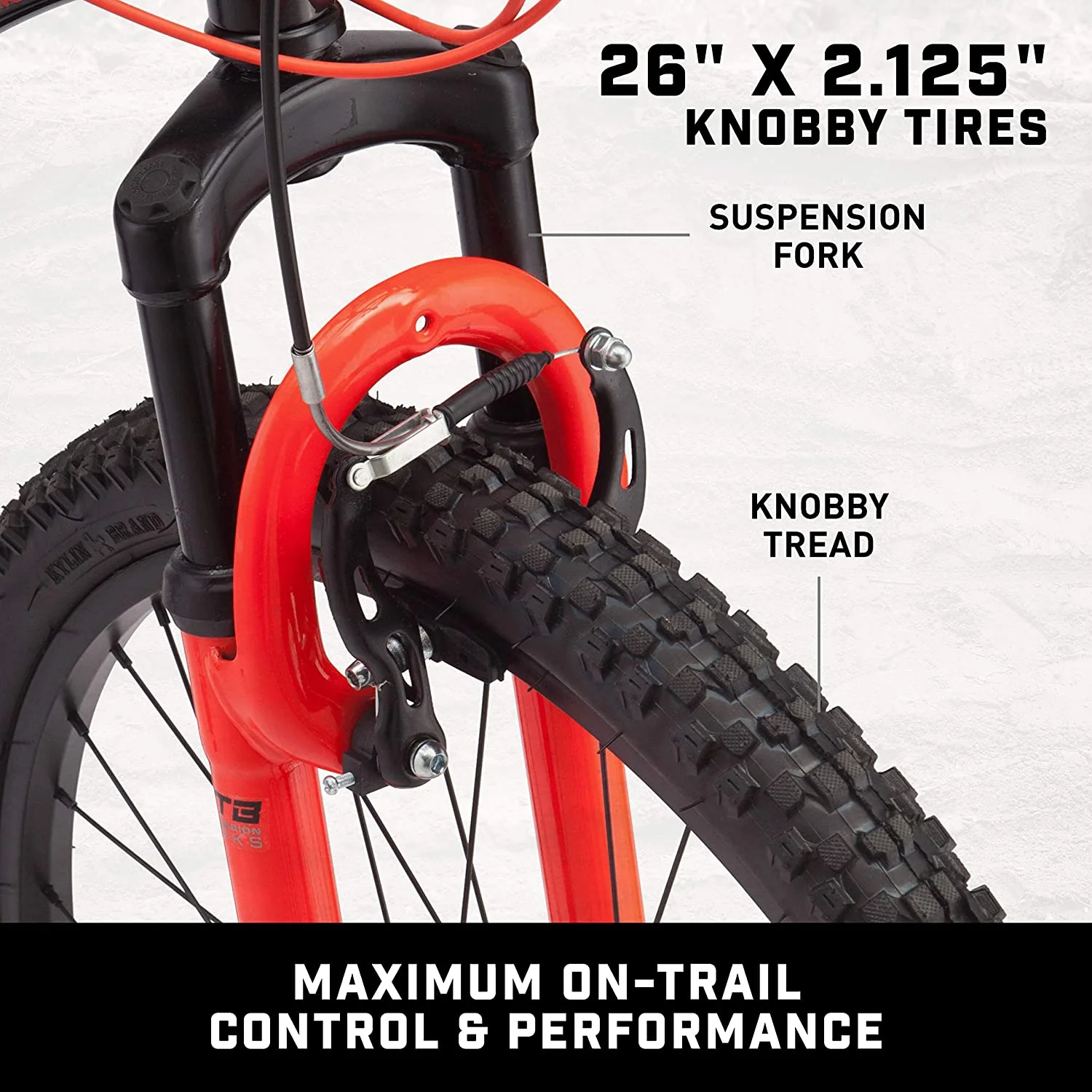 Mongoose Status 2.2 Men's with Full and Suspension 26 In. Bicycle, Black