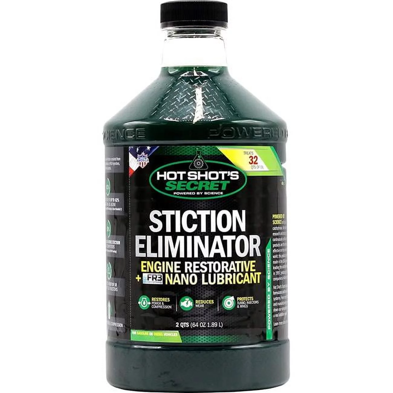 Hot Shots  64 oz Stiction Eliminator Engine Restorative Additive