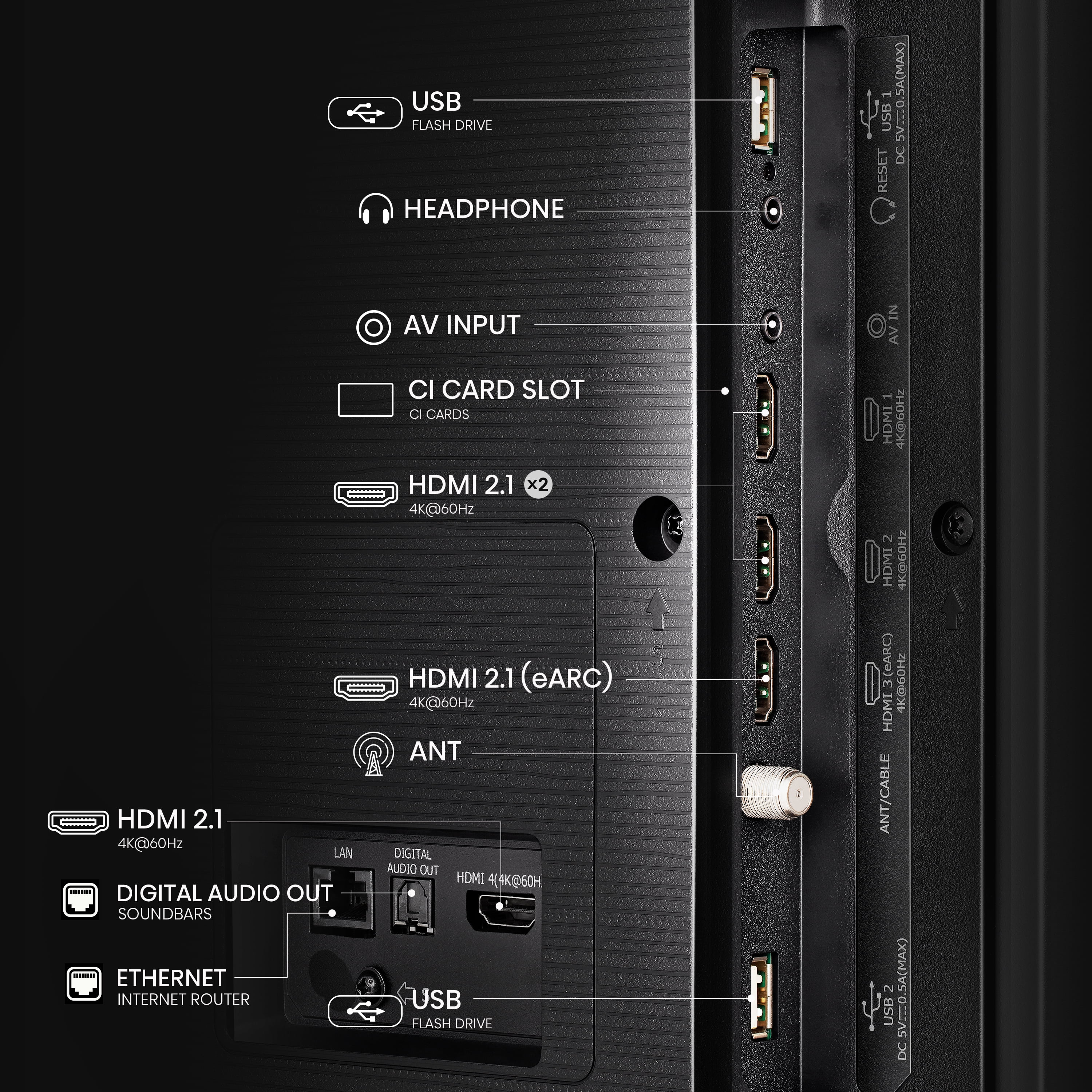 Hisense 65-Inch Class A7 Series Dolby Vision HDR 4K UHD Google Smart TV (65A7N)