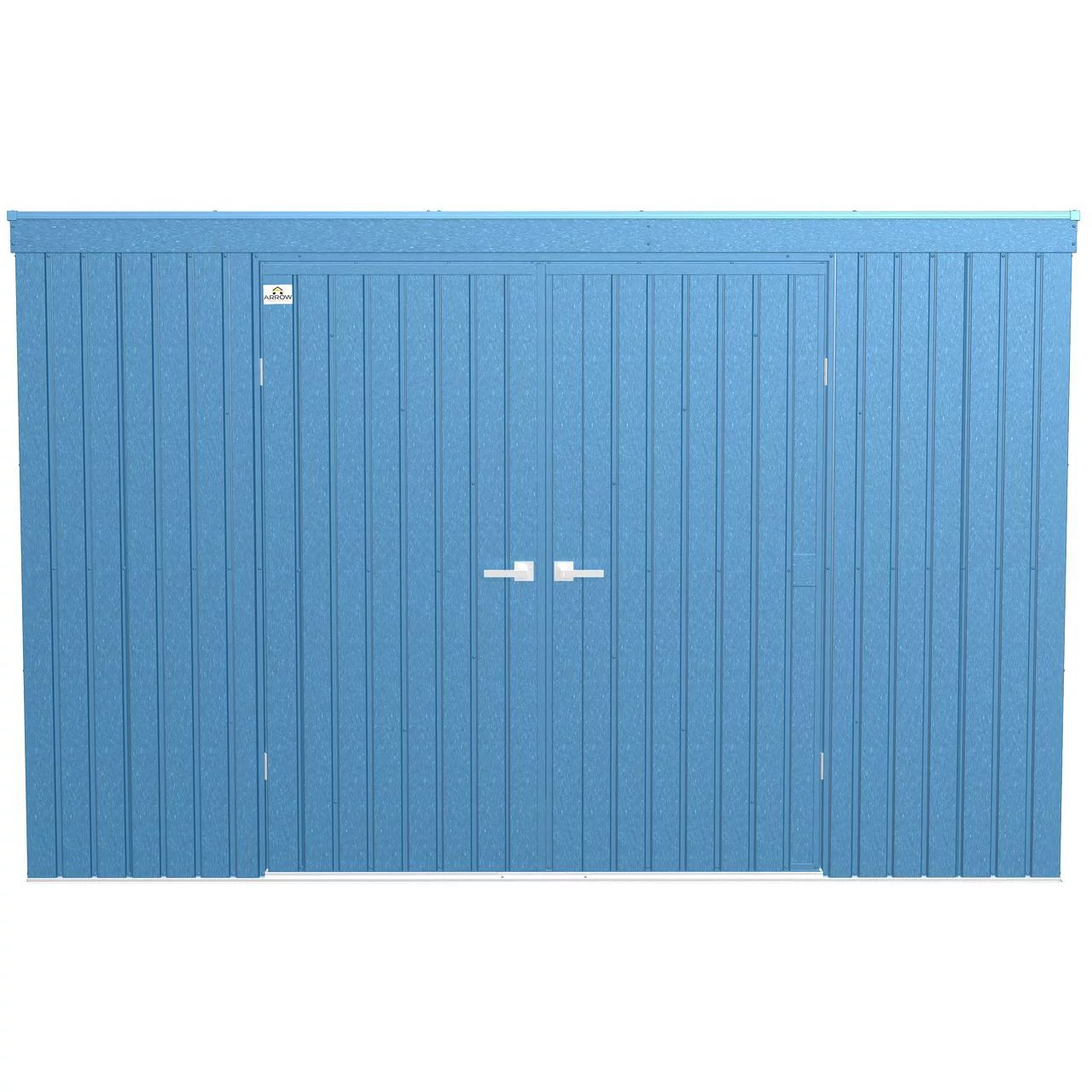Arrow EP104BG 10 x 4 ft. Elite Steel Storage Shed, Blue & Gray