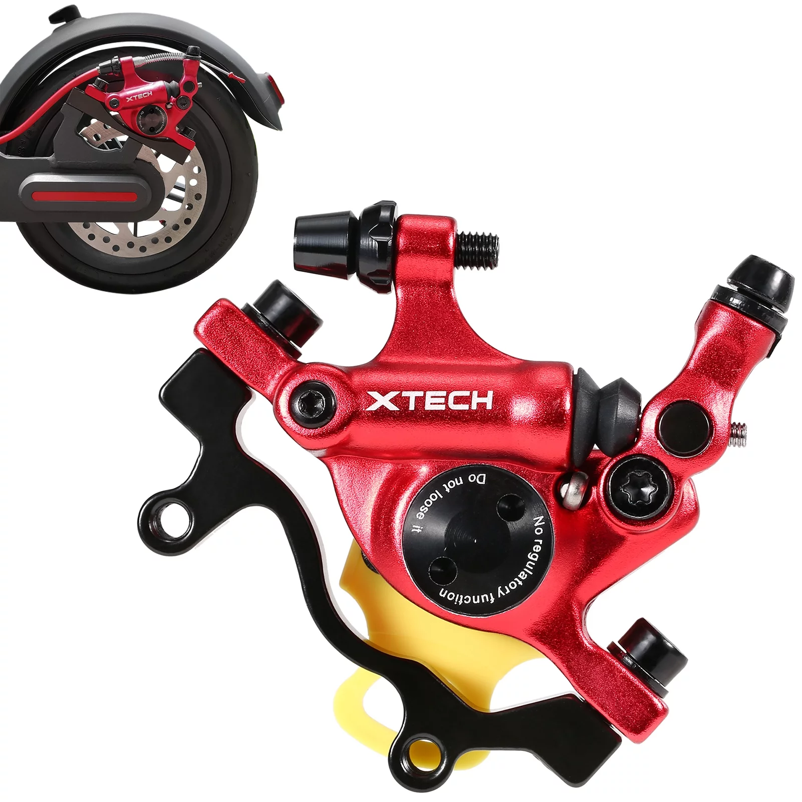 Solid Hydraulic Disc Brake Calipers Front Rear Mountain Bike Disc Brake Electric  Disc Brake Replacement For M3651SPro