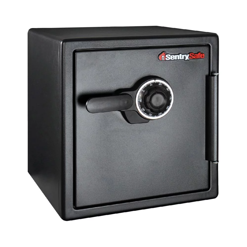 SentrySafe SFW123CTB Fire and Water-Resistant Safe with Dial Lock, 1.23 Cu. ft.