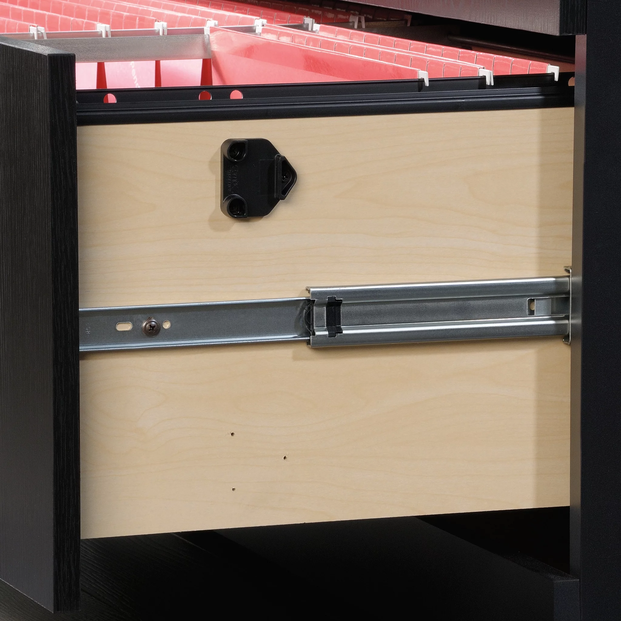 Sauder Via 2 Drawer Lateral File Cabinet, Bourbon Oak Finish