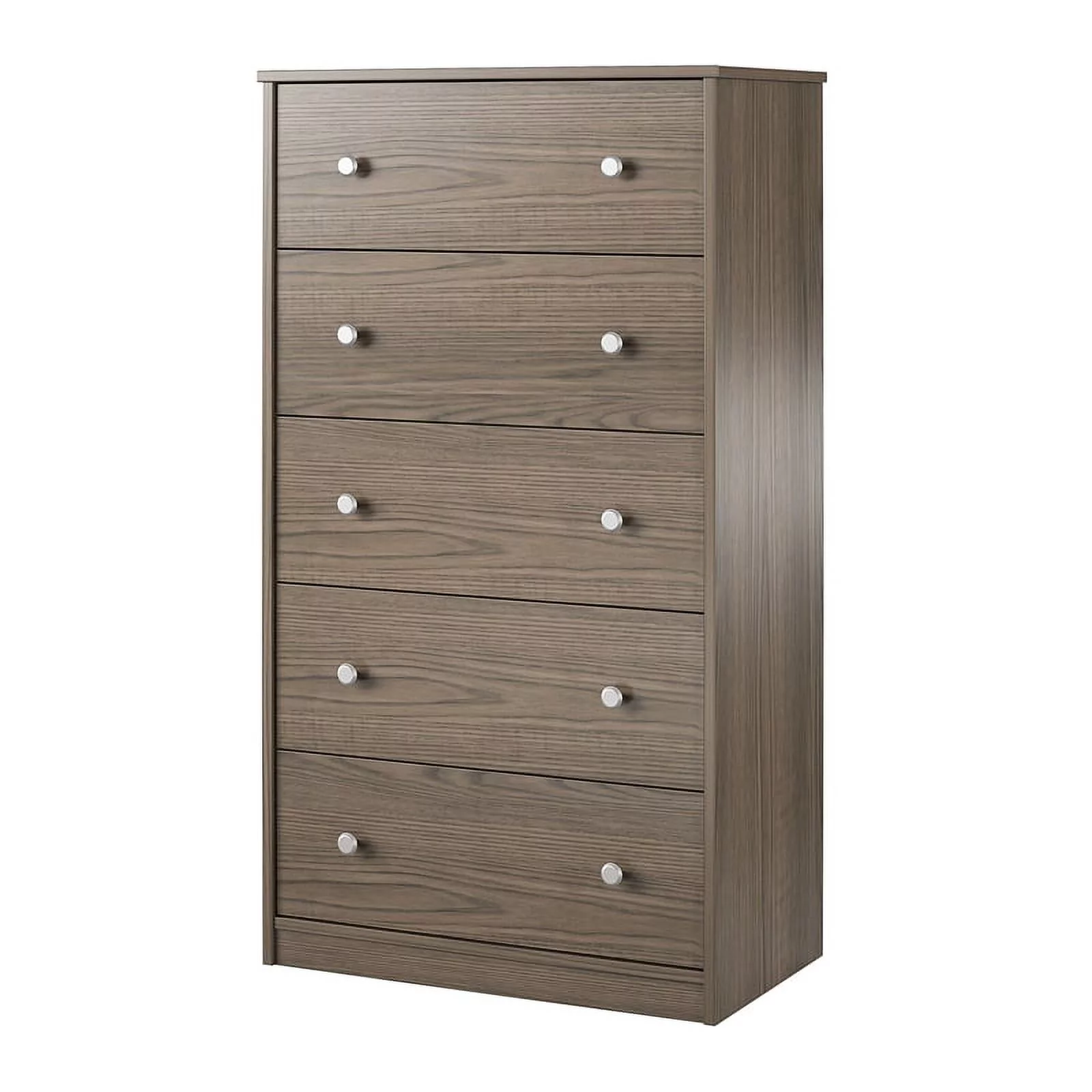 Home Square 3-Piece Set with Dresser and Nightstand and 5 Drawer Dresser