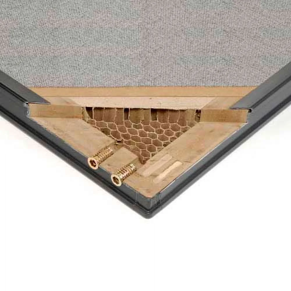 Global 238638GY 72 x 48.25 in. Office Partition Panel, Gray