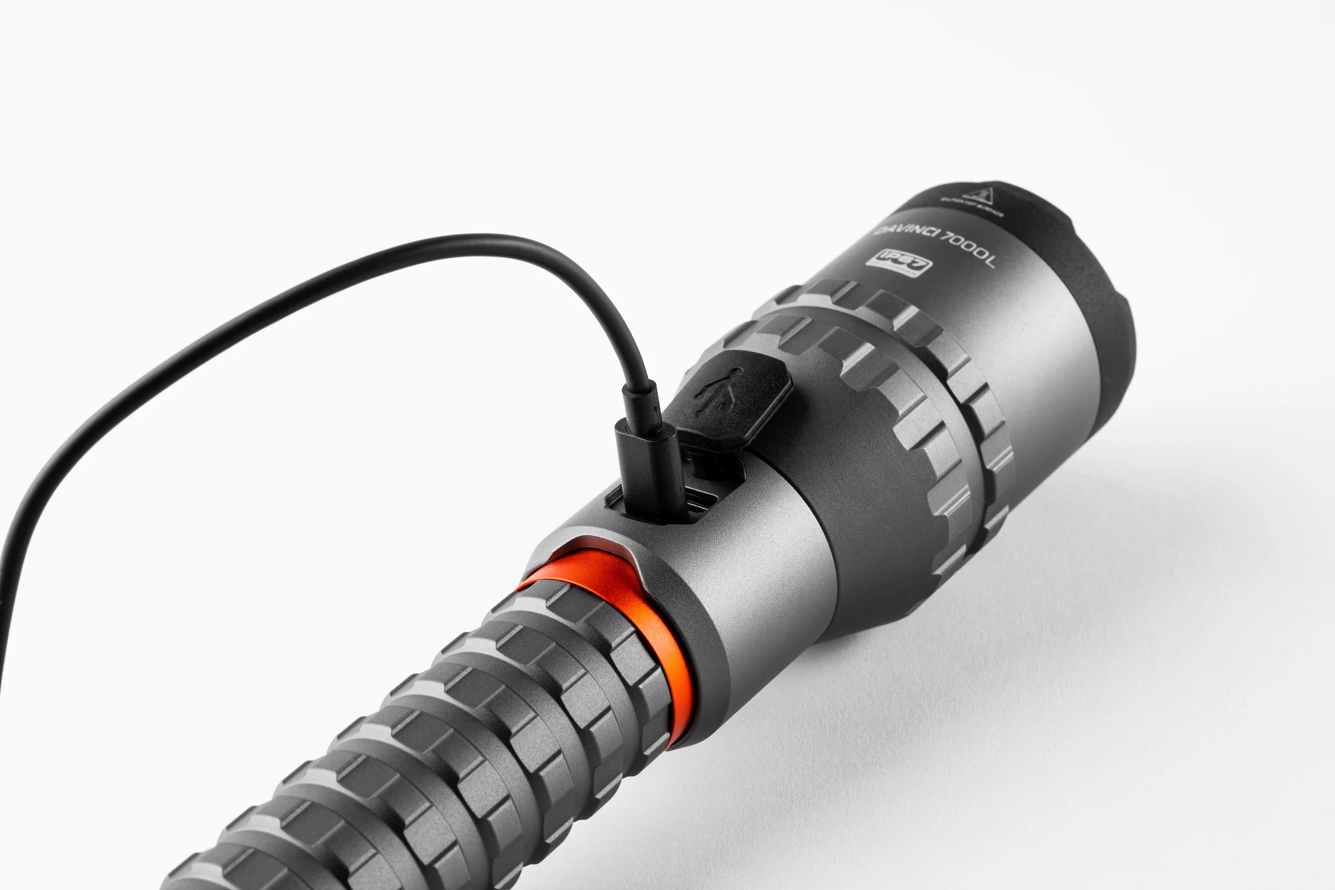 NEBO Davinci 7000L Powerful, Rechargeable and Waterproof Handheld Flashlight and Power Bank