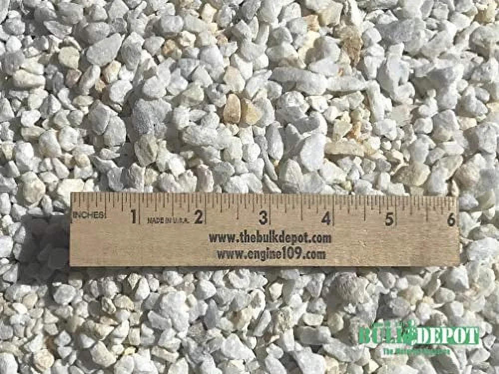 Dolomite Pea Gravel, Decorative Gravel, 40 LBS.