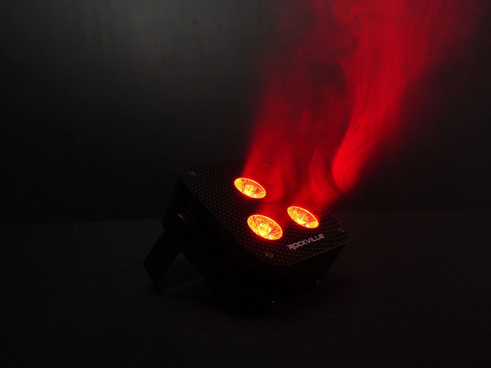 (10) Rockville MINI RF3 Black RGBWA+UV DJ/Party LED Wash Lights+Remotes+Bags